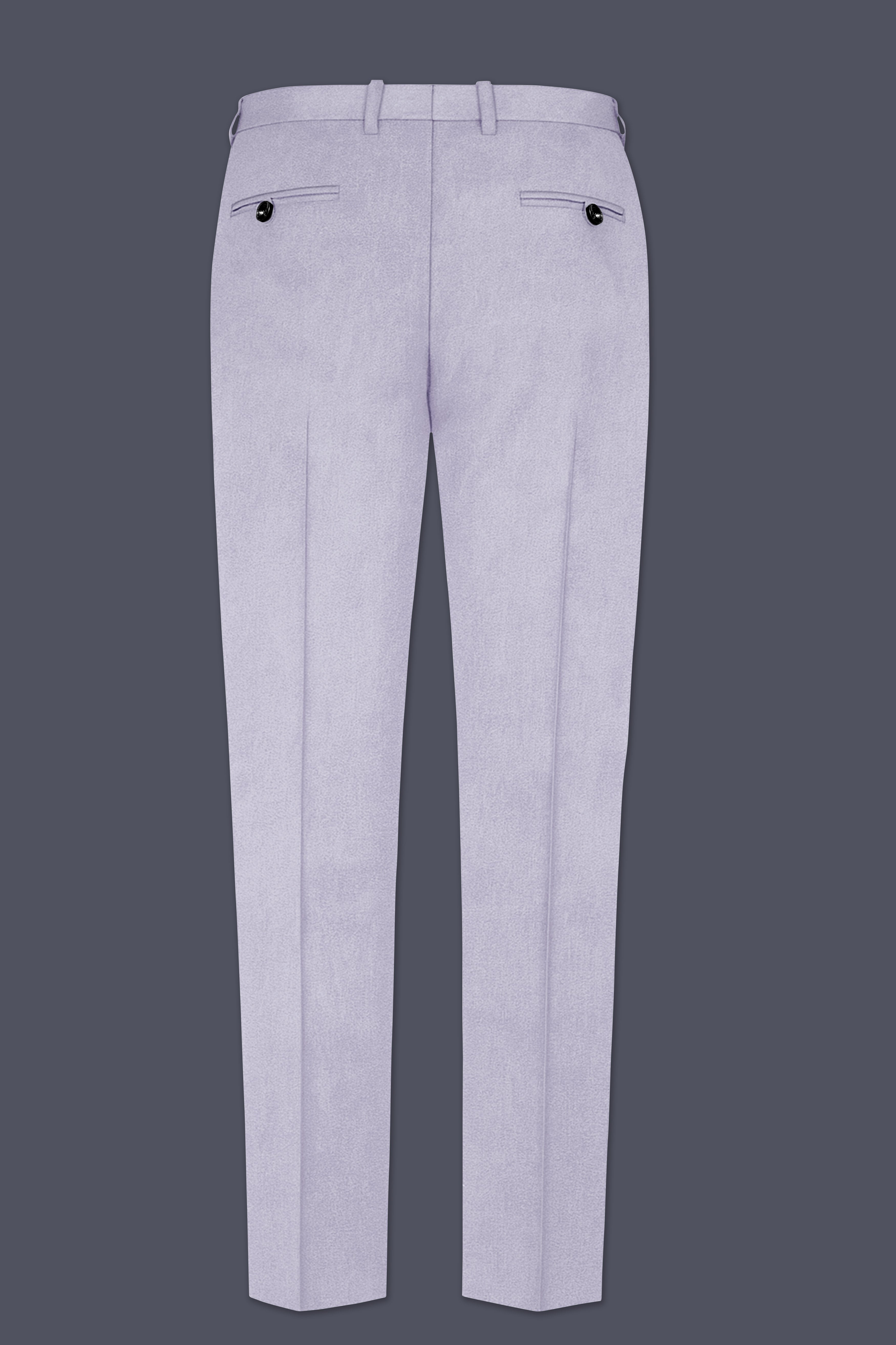 Argivell-French Gray Velvet Peak Lapel Tuxedo Suit