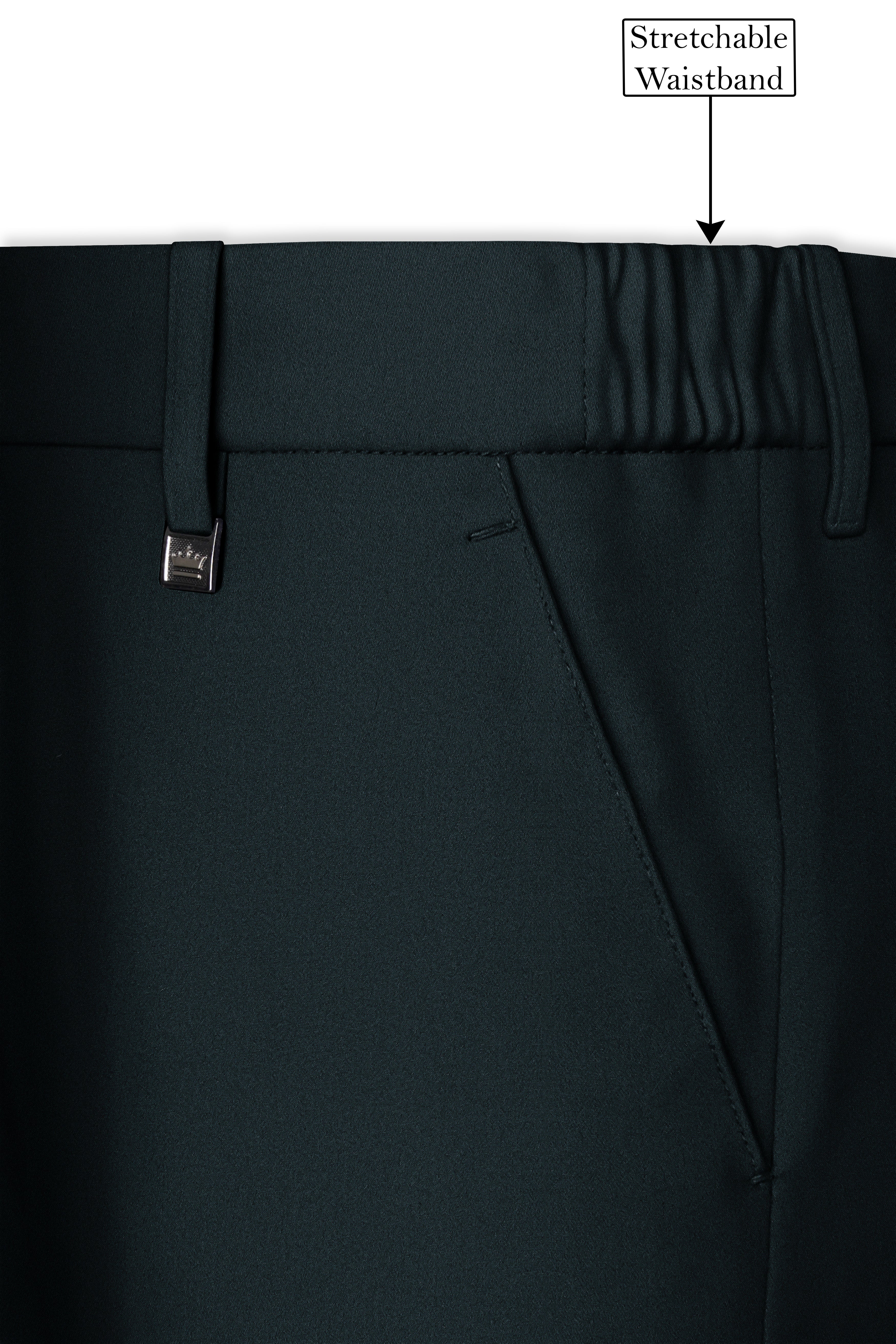 Virion-Aztec Green Premium Cotton Single Breasted Sports Suit