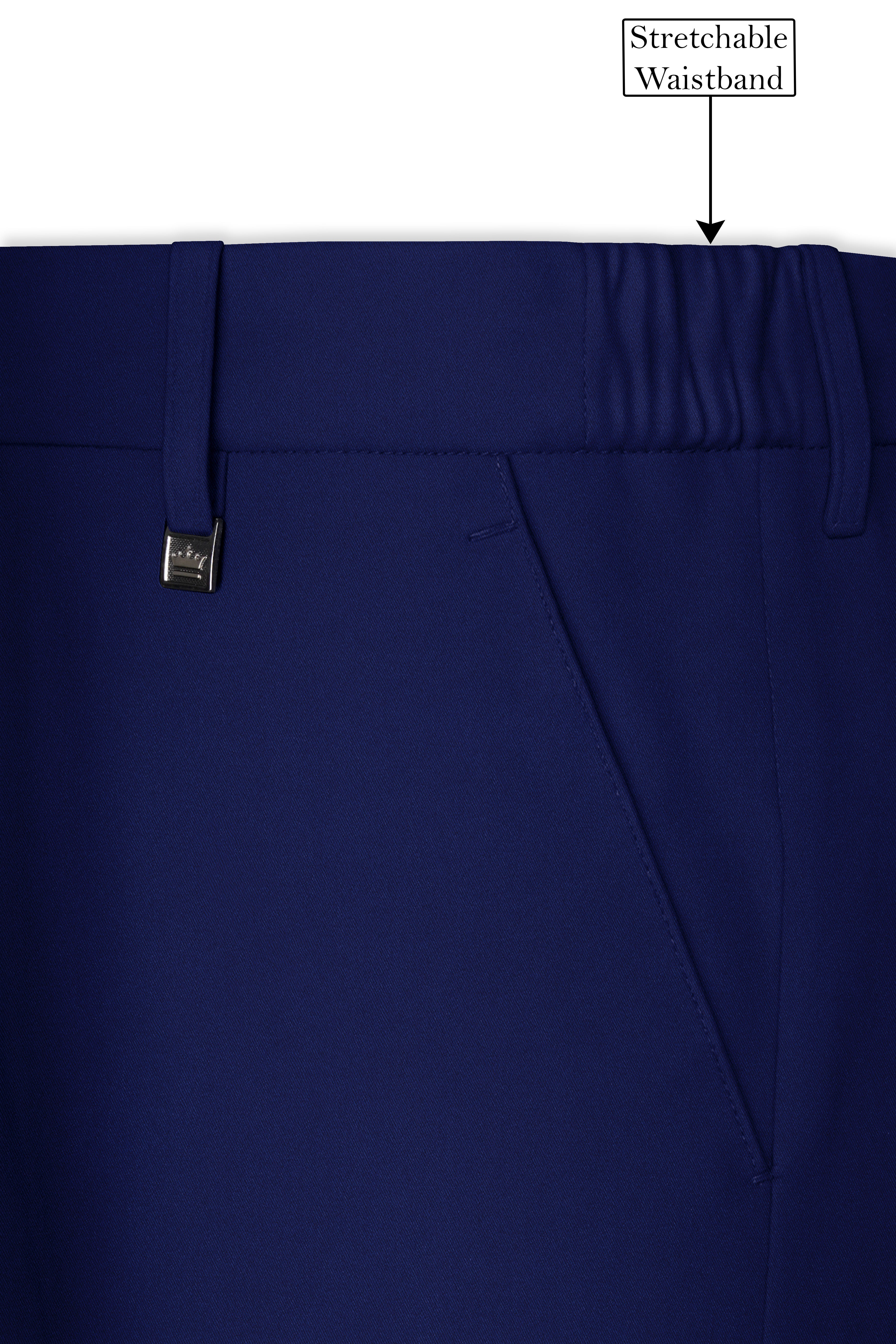 Premivell-Nile Blue Premium Cotton Single Breasted Sports Suit