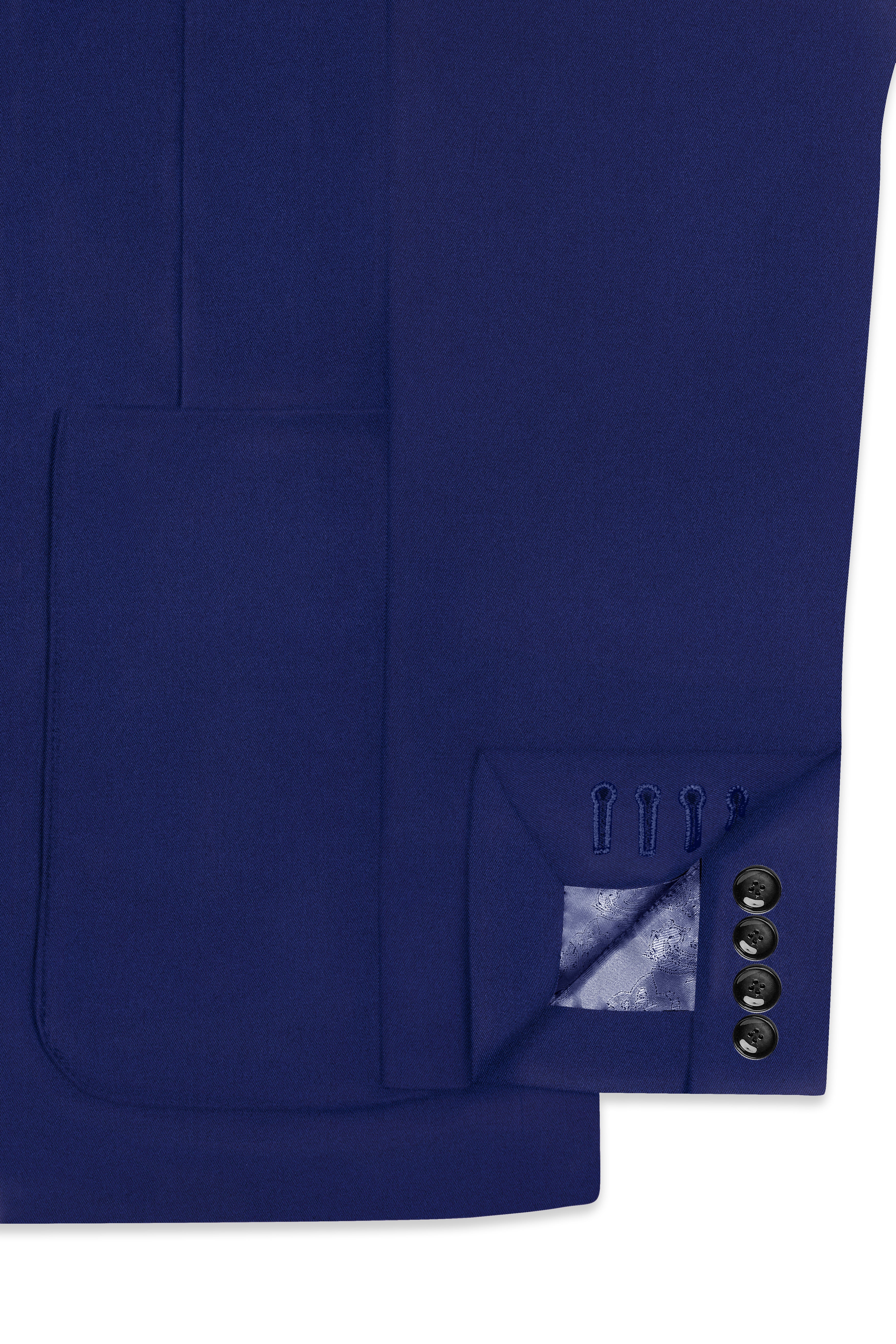 Premivell-Nile Blue Premium Cotton Single Breasted Sports Suit