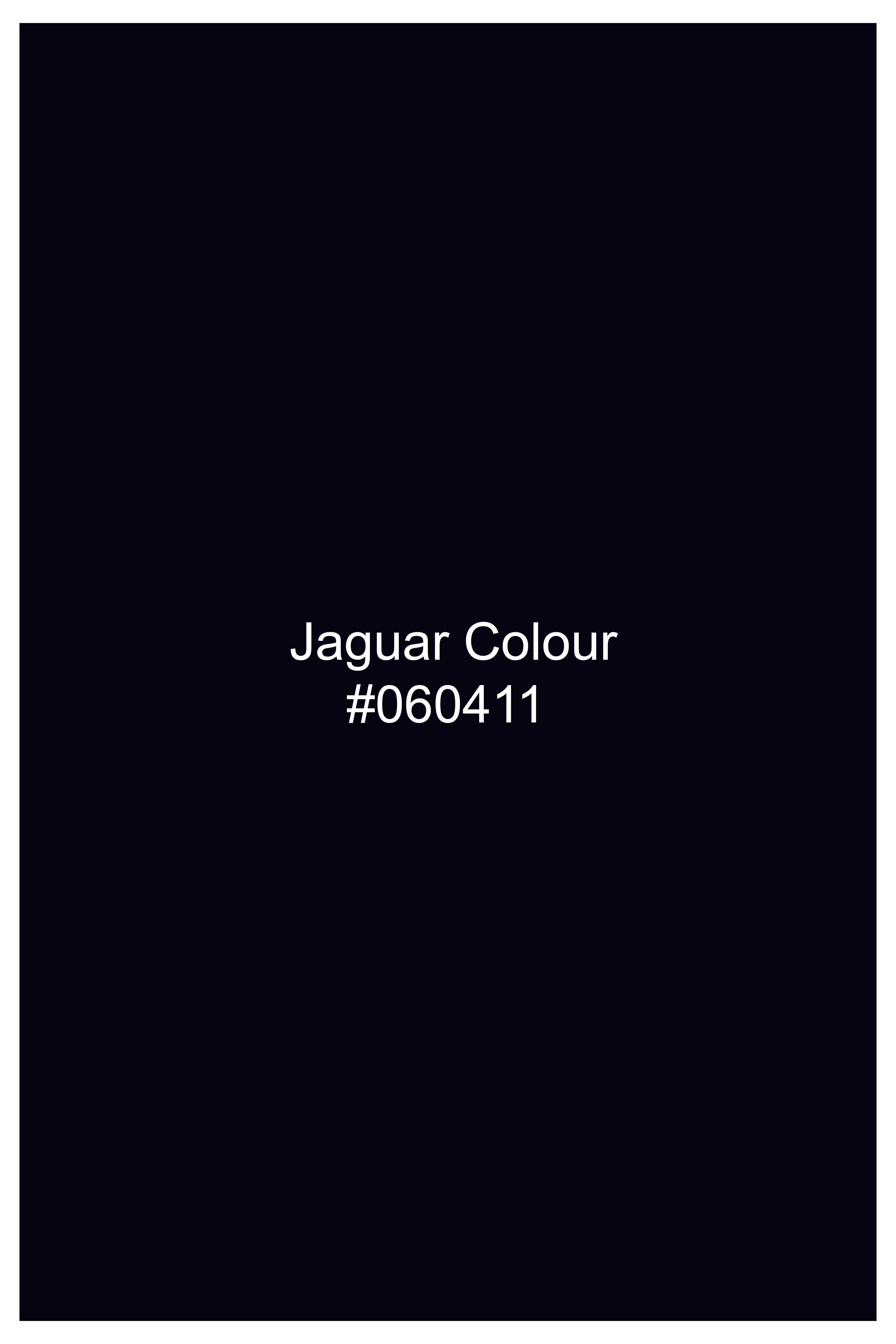 Noctivell-Jaguar Black Premium Cotton Single Breasted Sports Suit