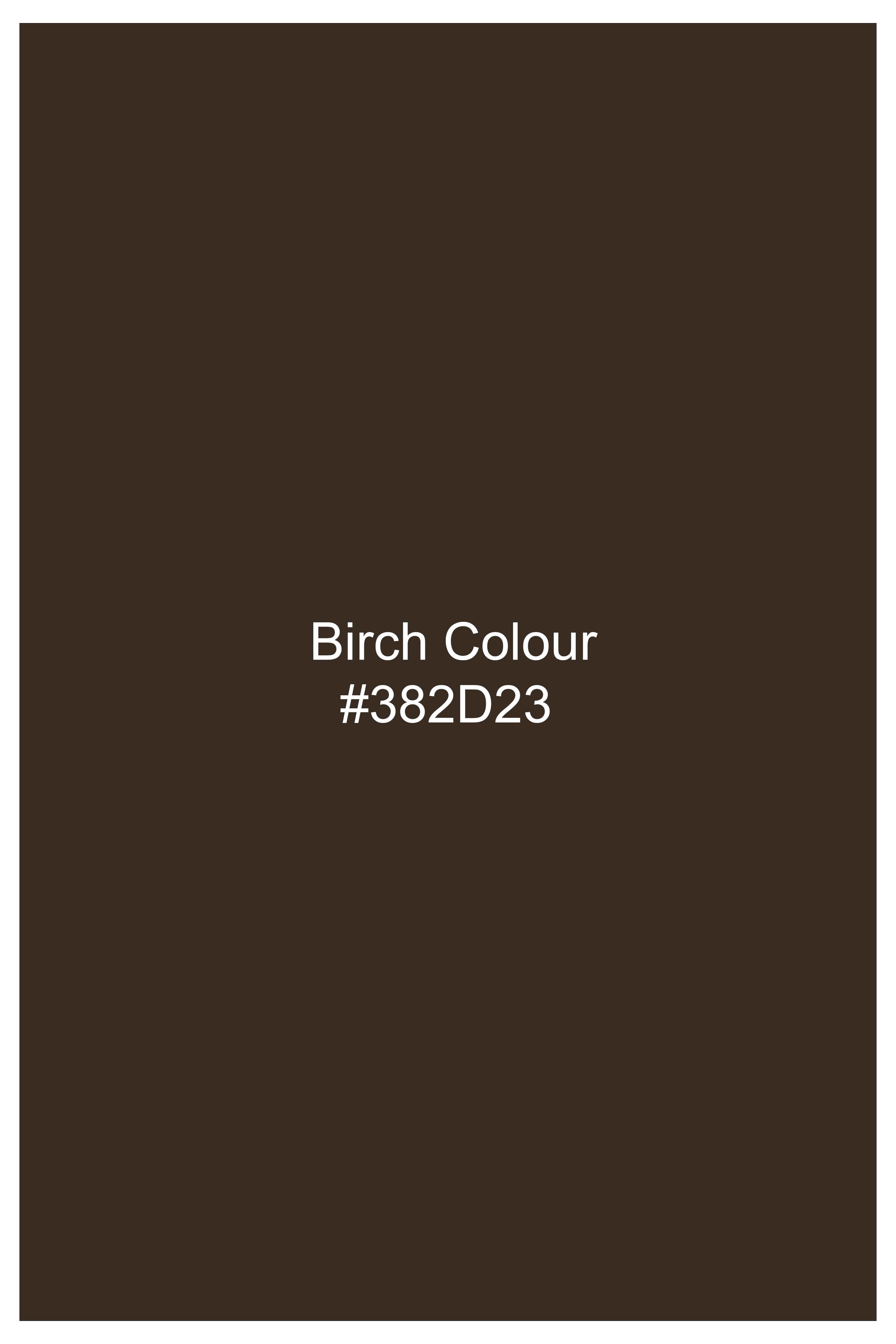 Jagvire-Birch Brown Premium Cotton Single Breasted Sports Suit