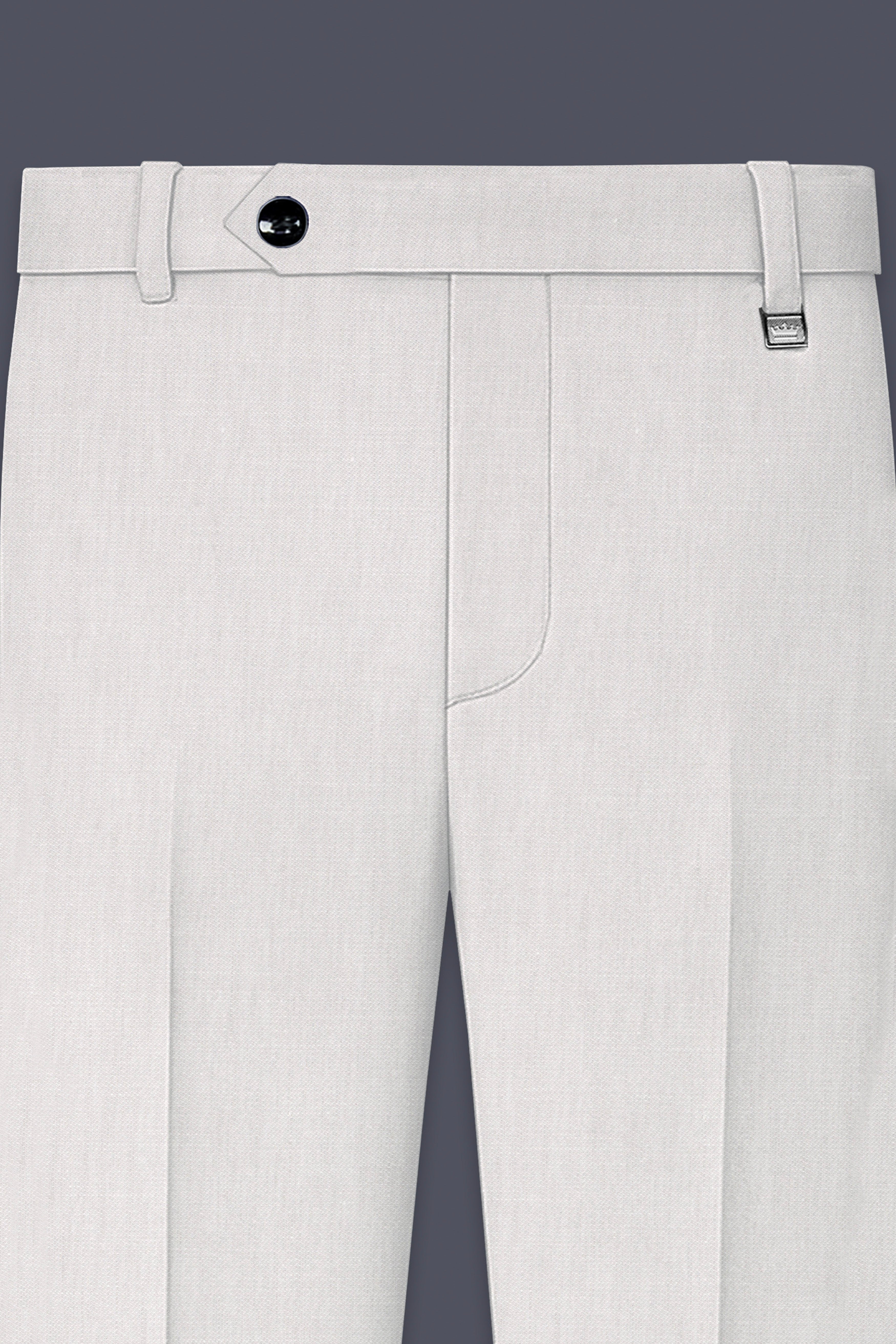 Ivovira-Amour Cream Premium Cotton Single Breasted Sports Suit