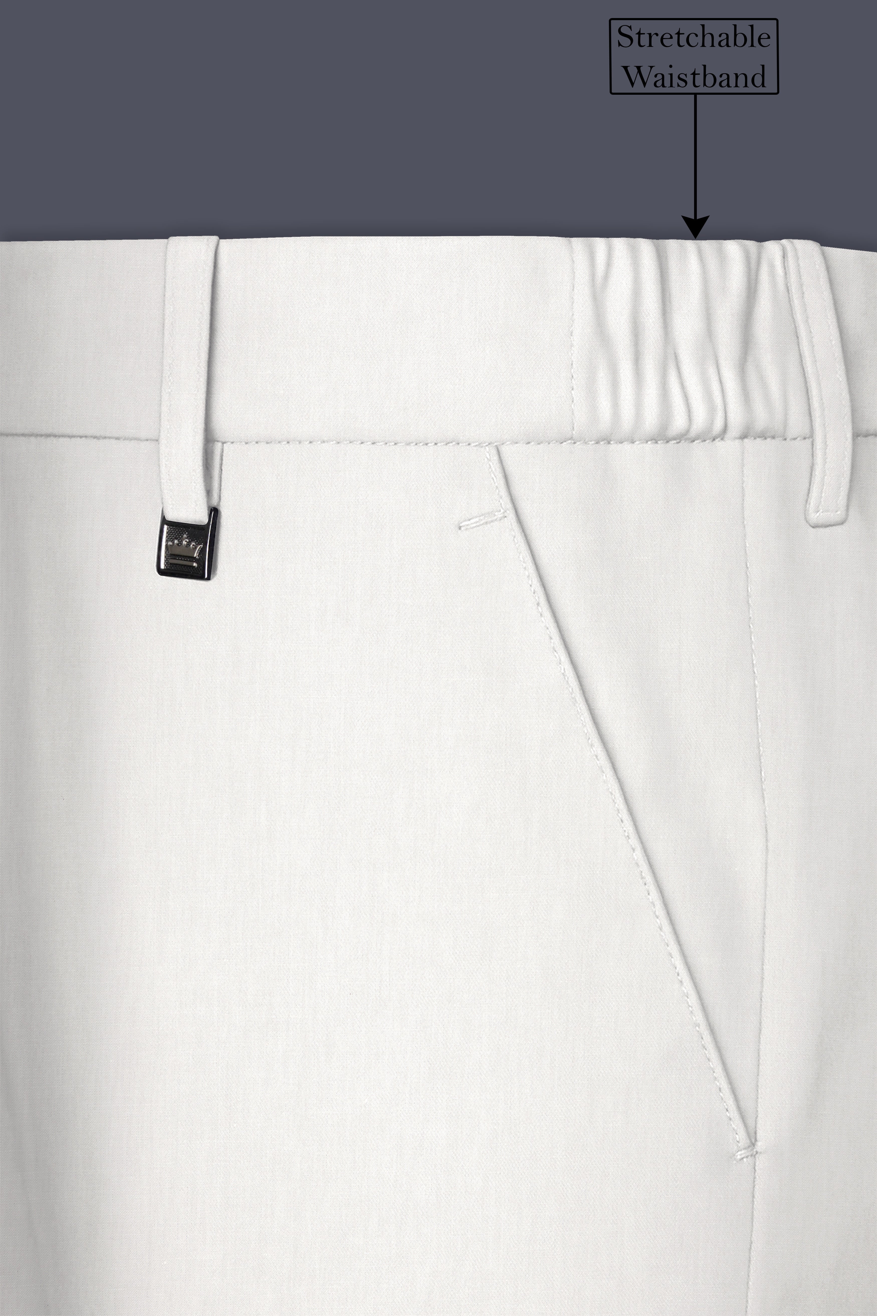 Ivovira-Amour Cream Premium Cotton Single Breasted Sports Suit