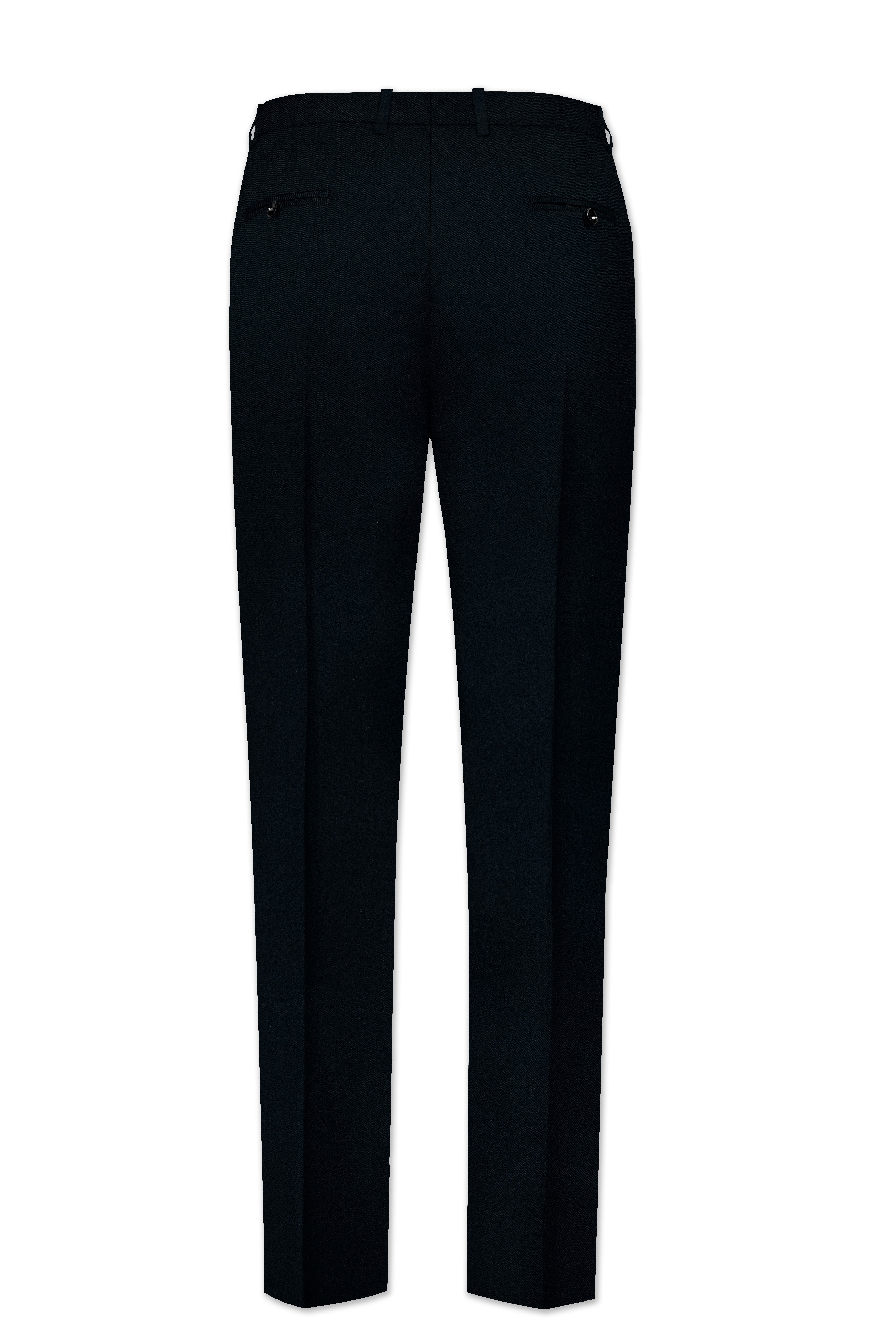 Premivell-Bunker Blue Premium Cotton Single Breasted Sports Suit