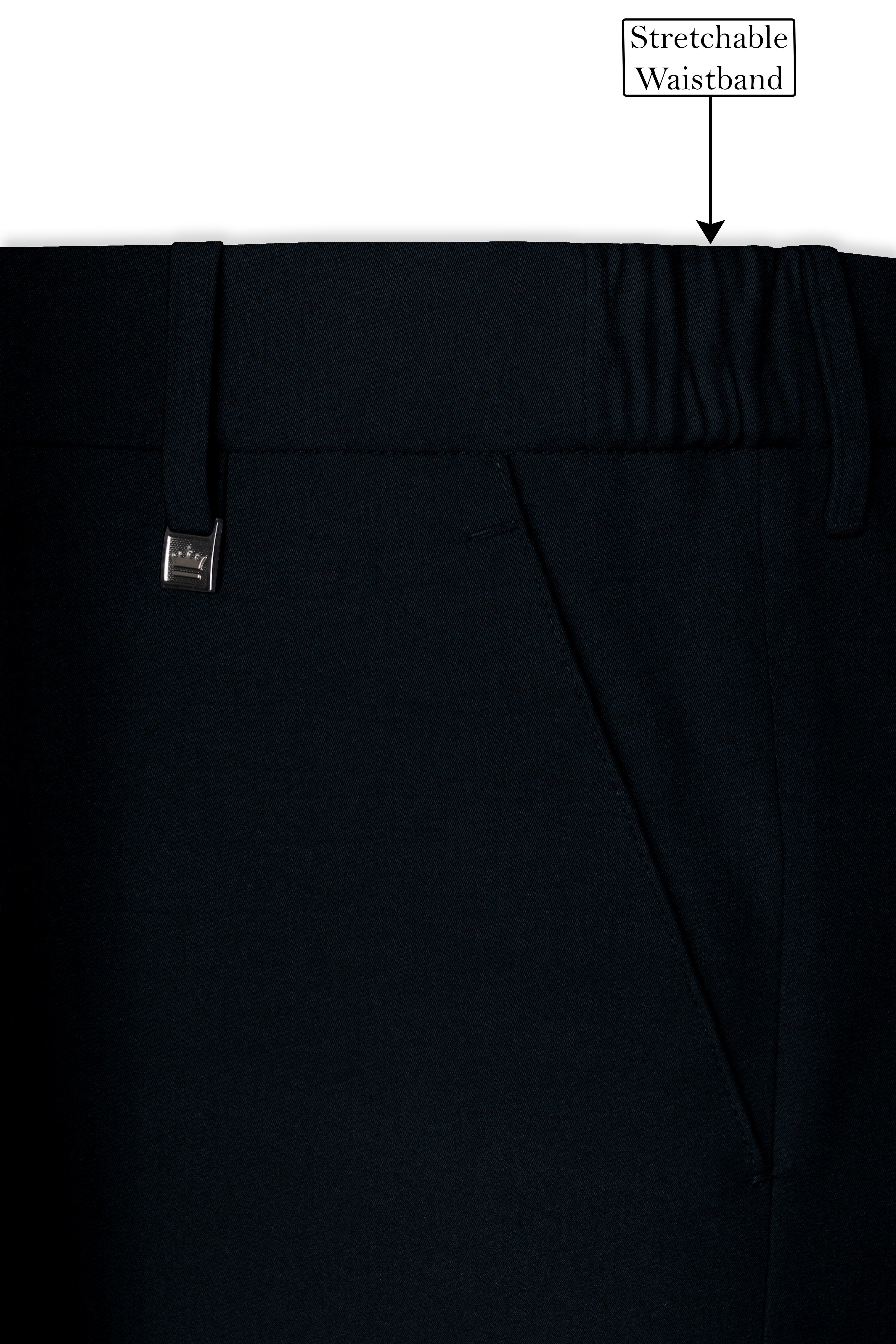 Premivell-Bunker Blue Premium Cotton Single Breasted Sports Suit