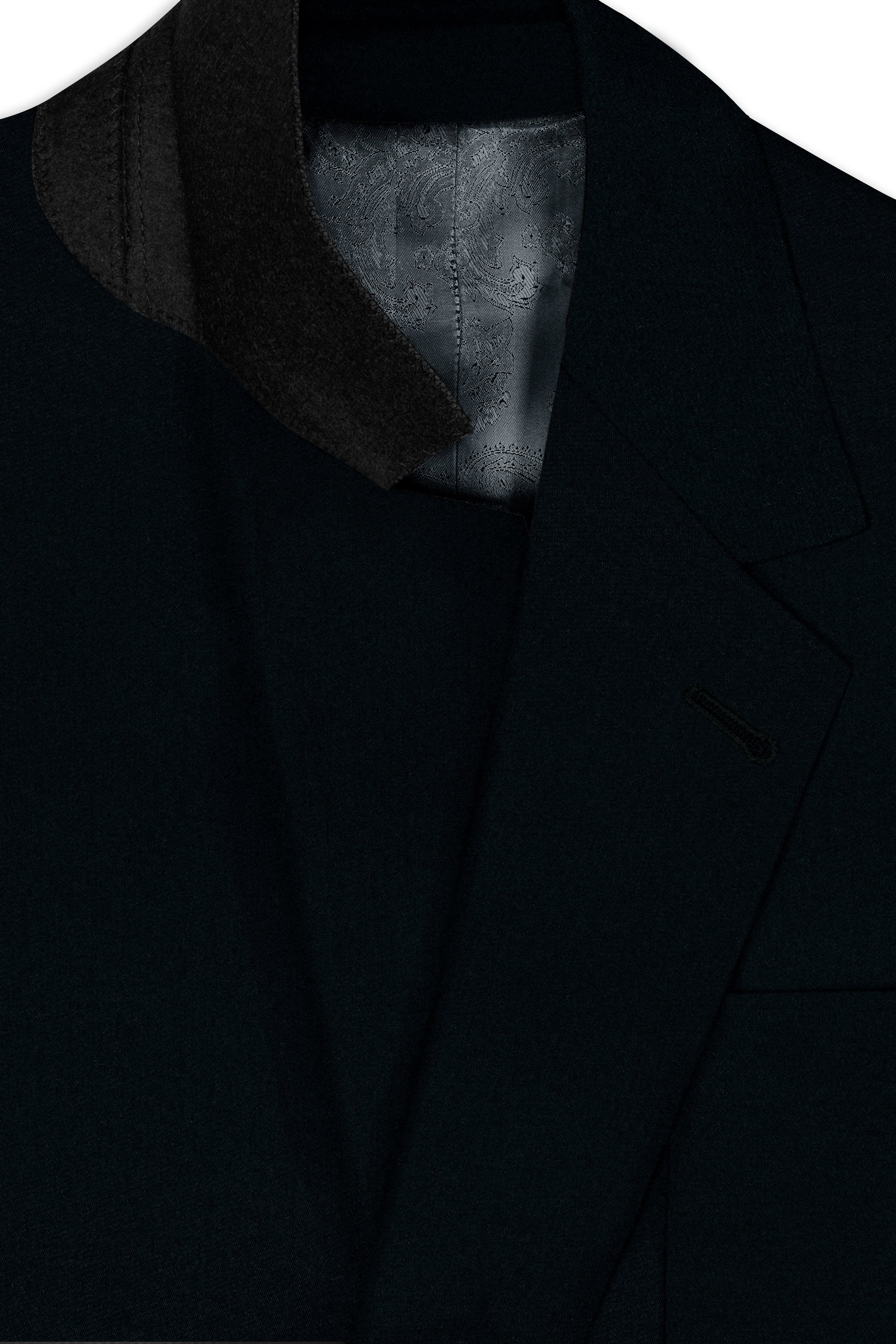 Premivell-Bunker Blue Premium Cotton Single Breasted Sports Suit