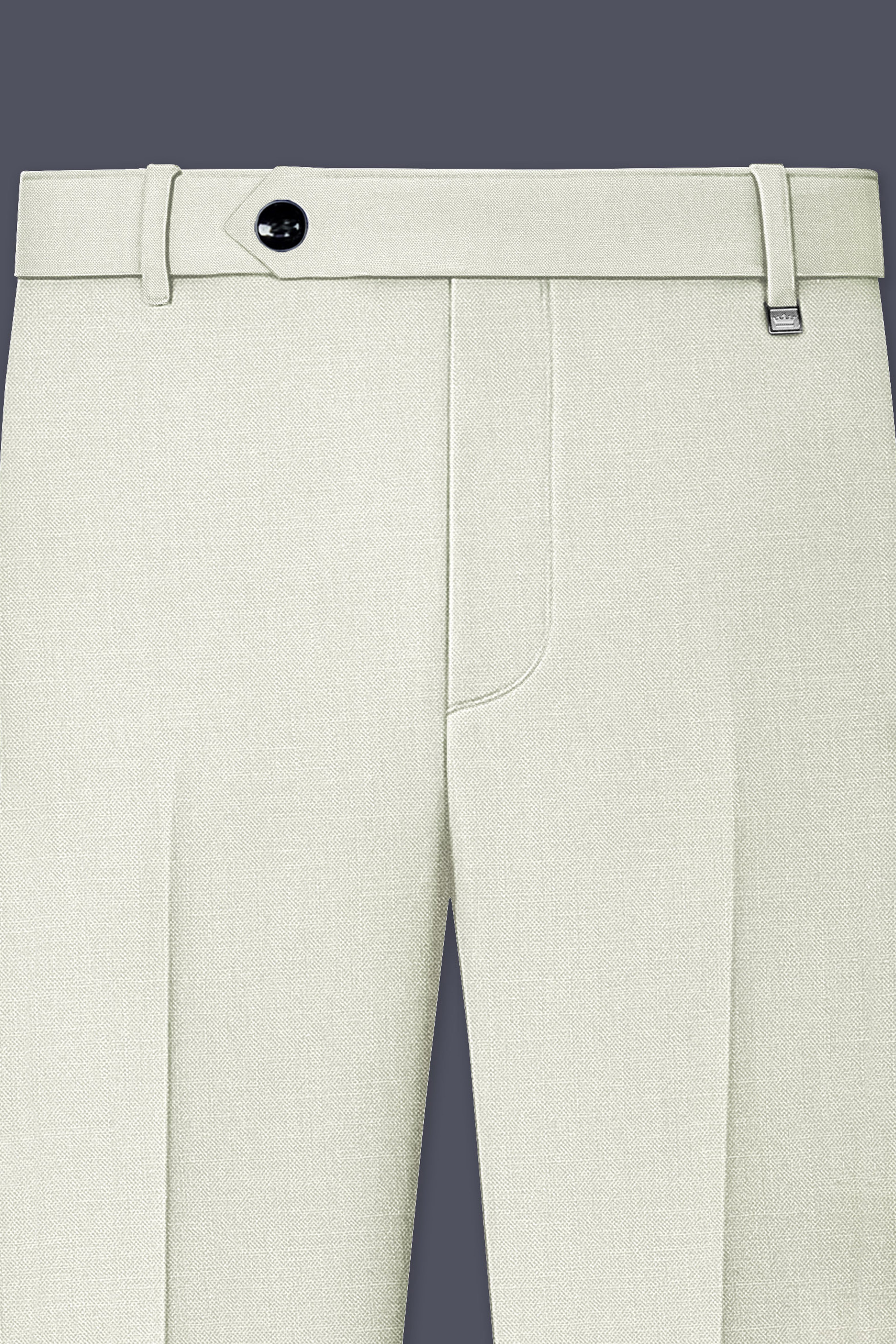 Viridale-Periglacial Green Luxurious Linen Single Breasted Stretchable traveler Suit