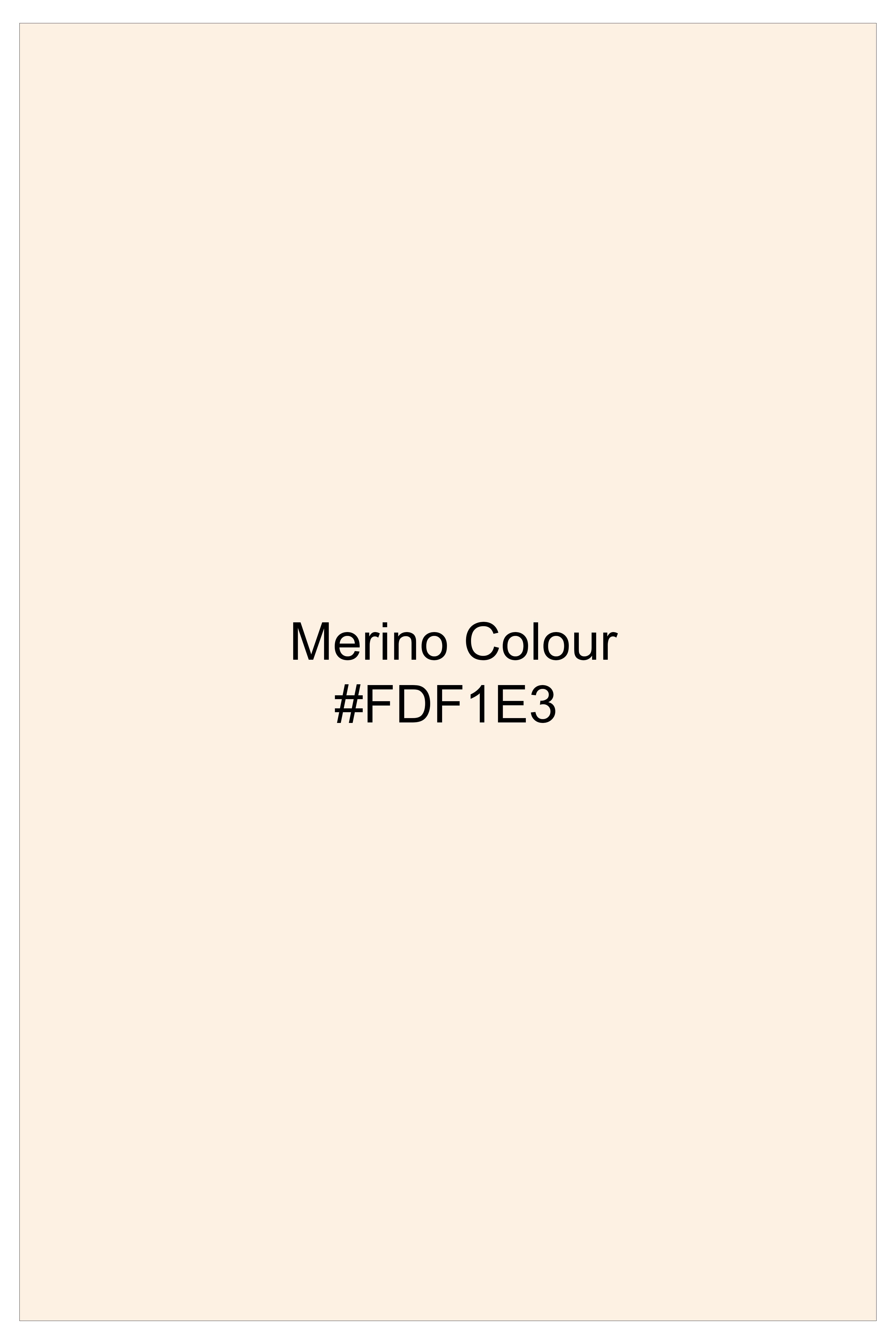 Ivoreo-Merino Cream Luxurious Linen Single Breasted Stretchable traveler Suit