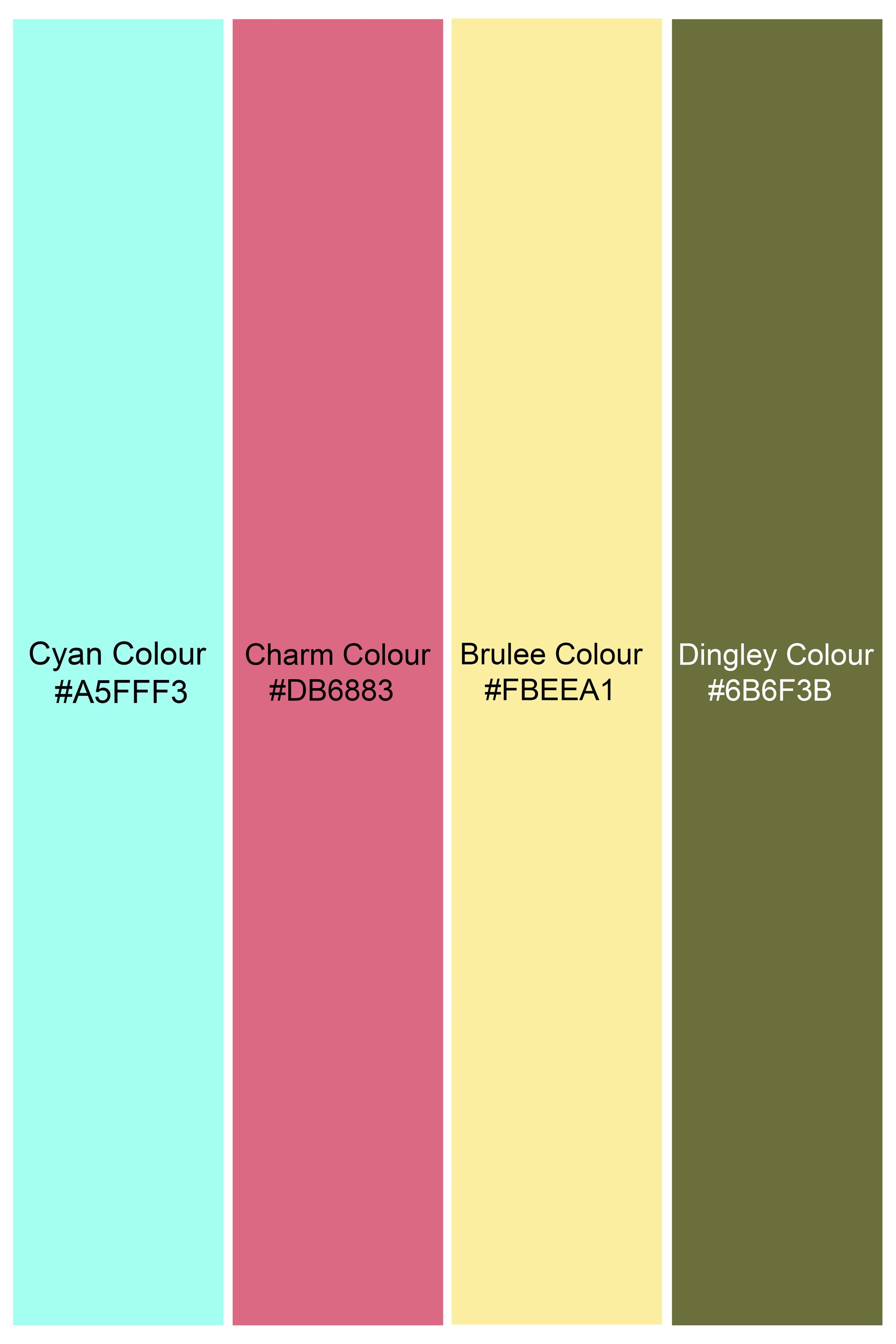 Rosavon-Cyan Blue and Charm Pink Floral Cotton Thread Embroidered Designer Tuxedo Suit