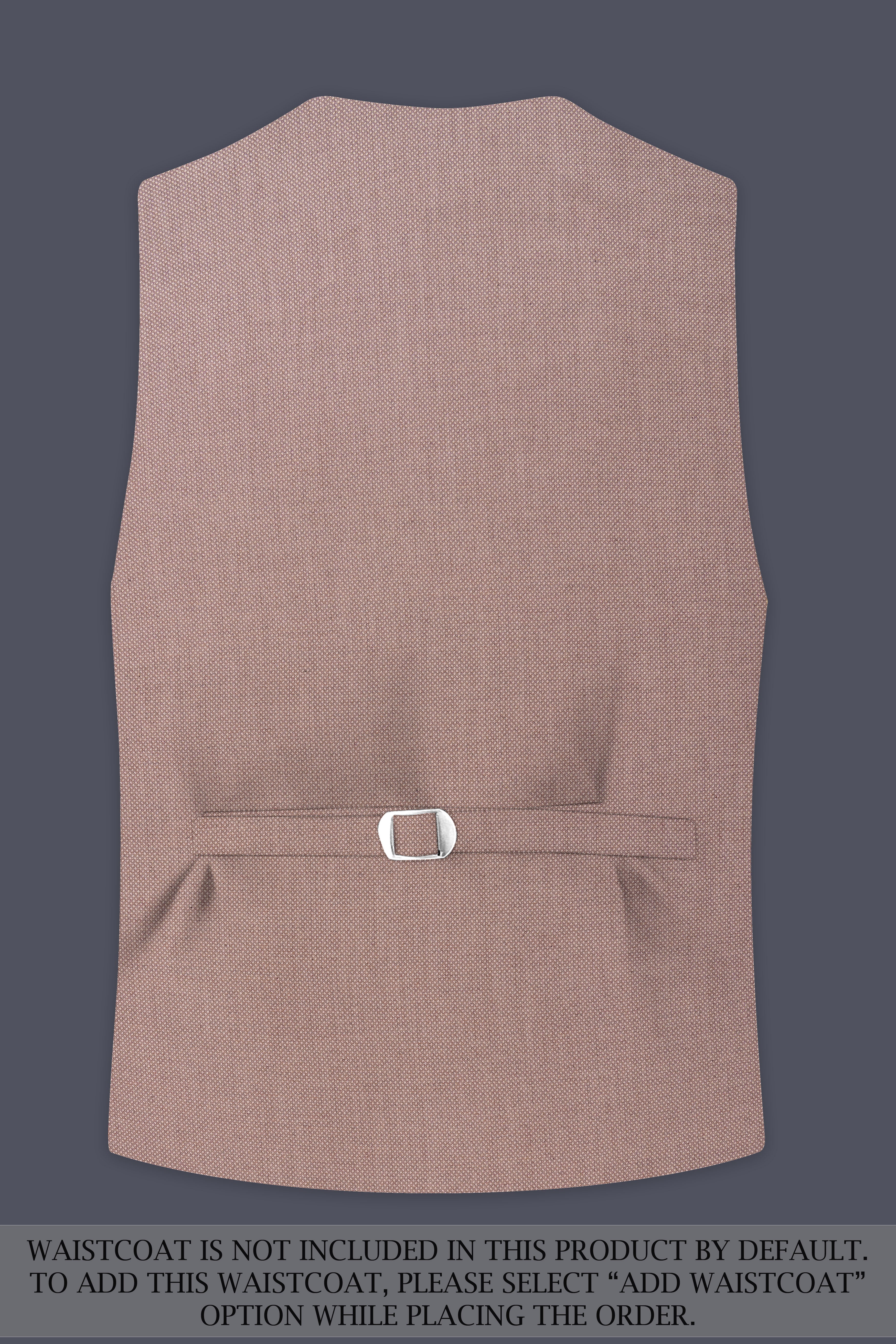 Velbrun-Zorba Brown Textured Wool Rich Single Breasted Suit