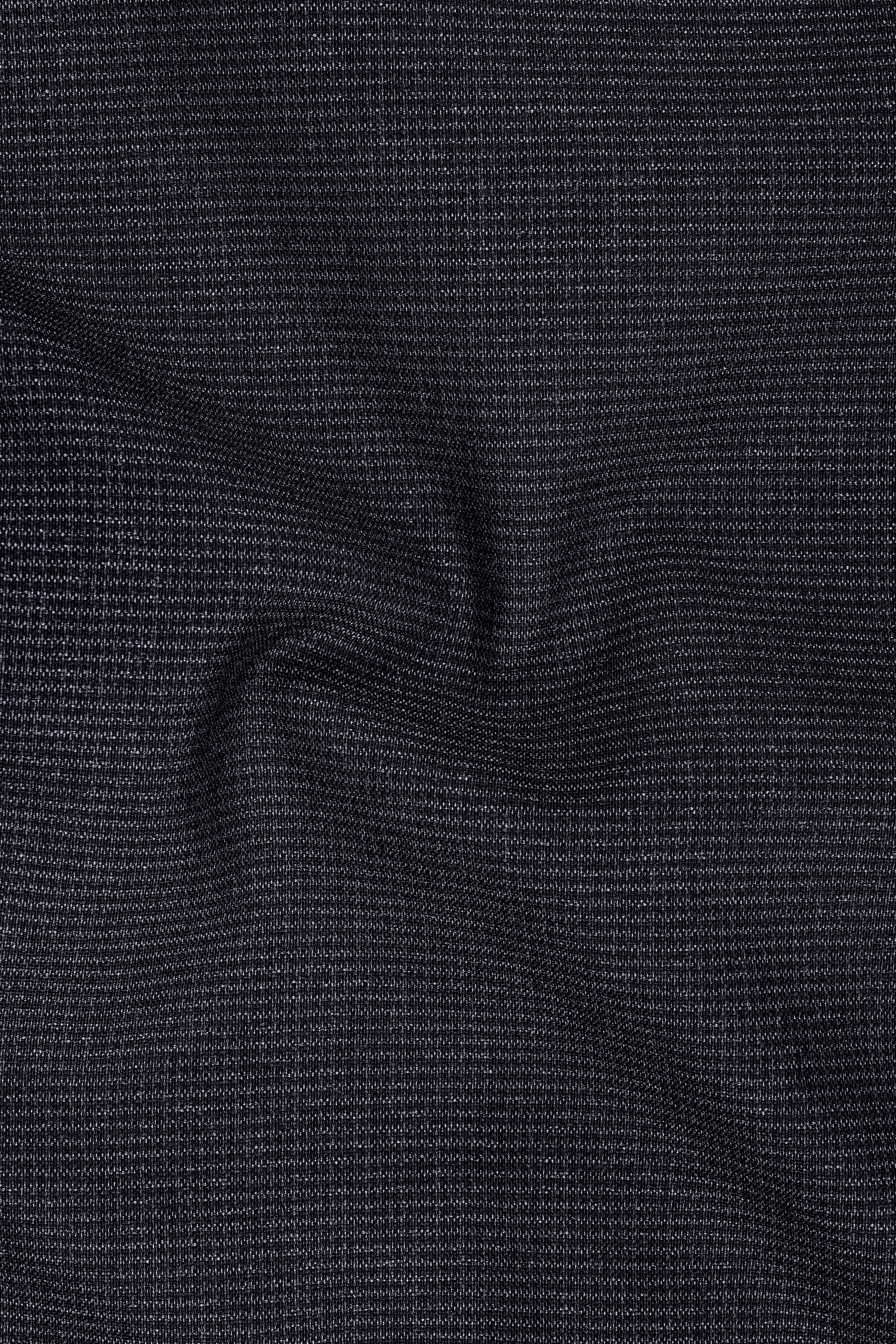 Cinerro-Shark Gray Textured Wool Rich Single Breasted Suit