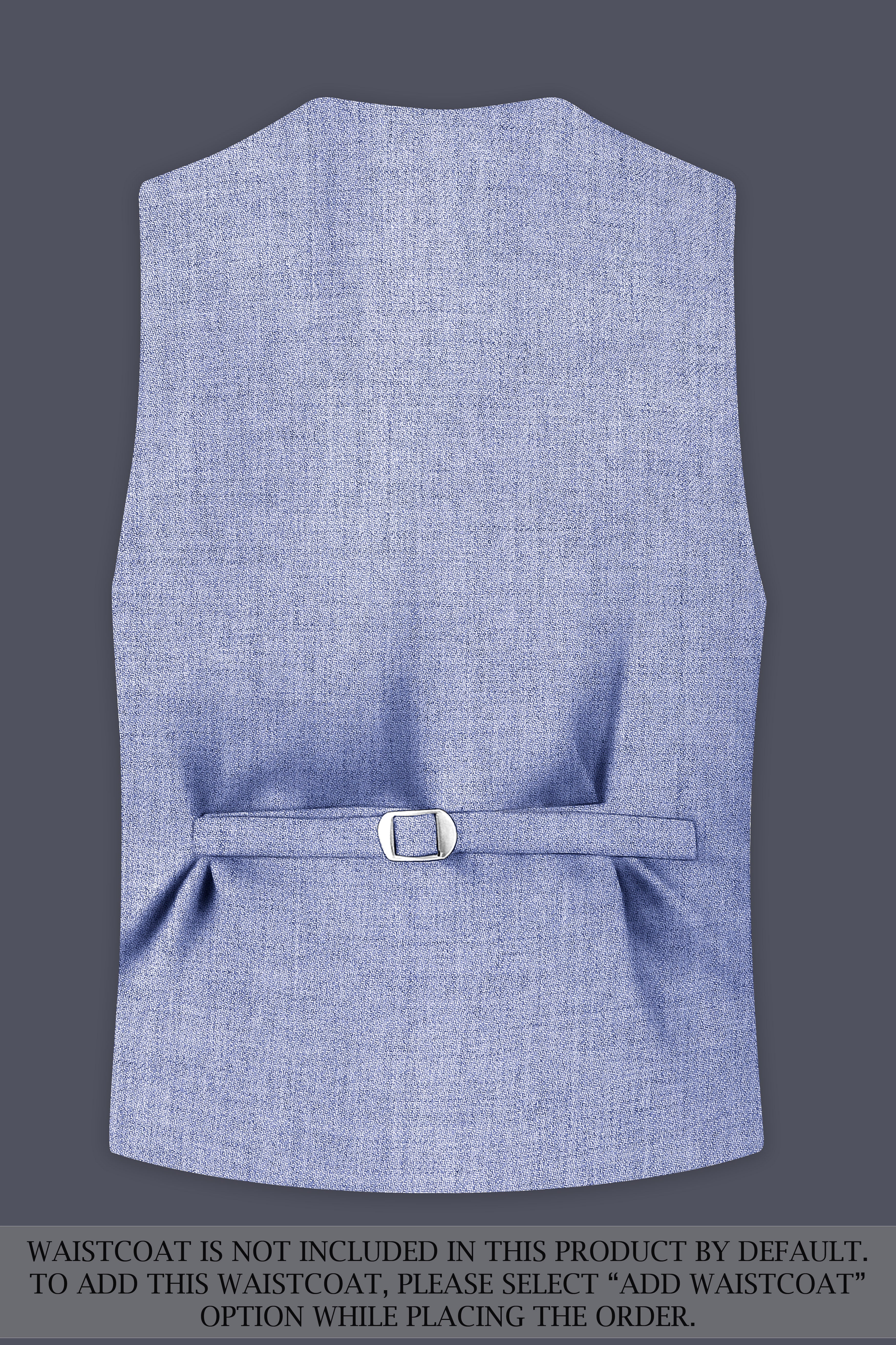 Nordic-Logan Blue Textured Tweed Single Breasted Sports Suit