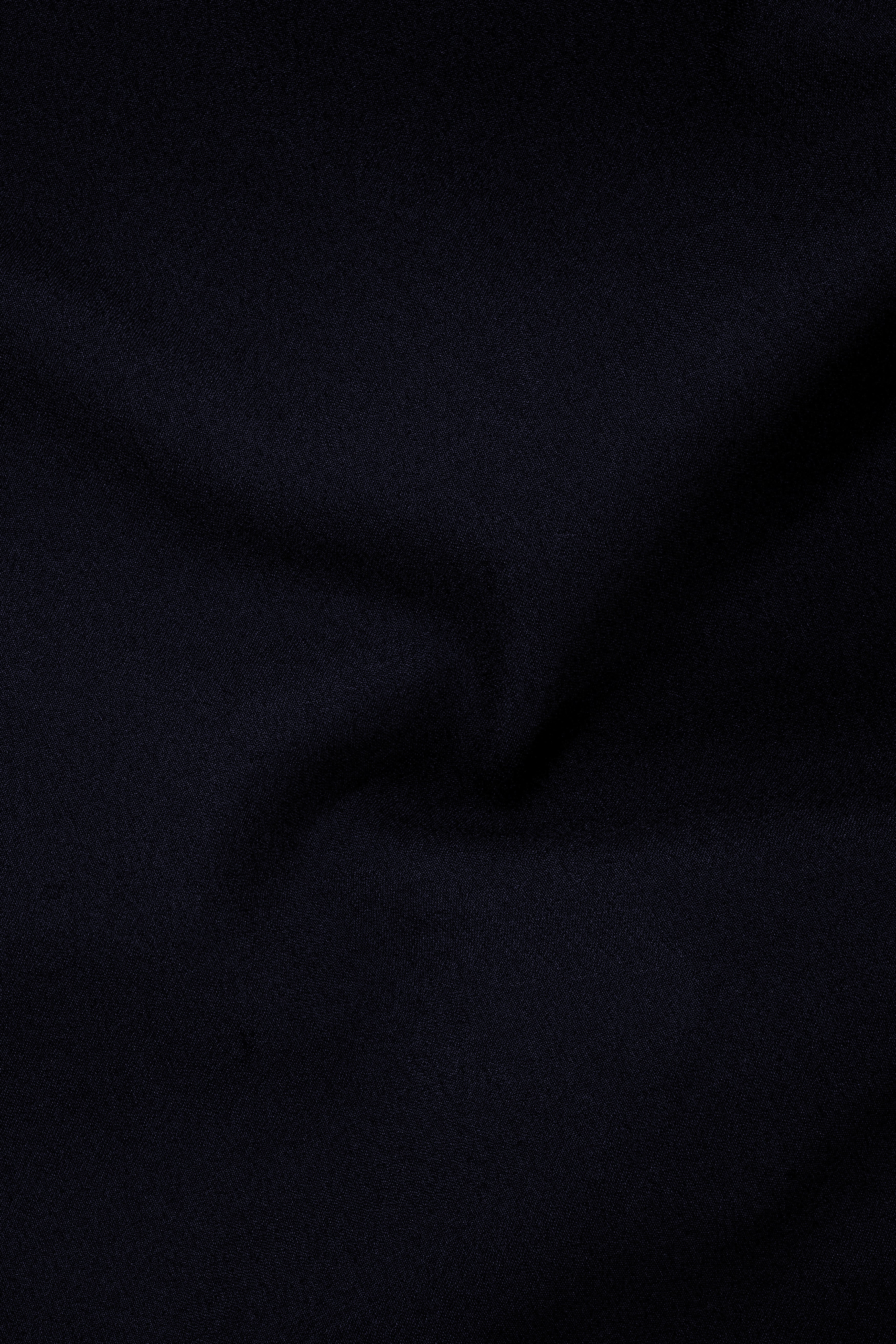 Aozora-Japanese Marine Blue 4-Way Stretch Wrinkle-Free Wool Rich Waistcoat