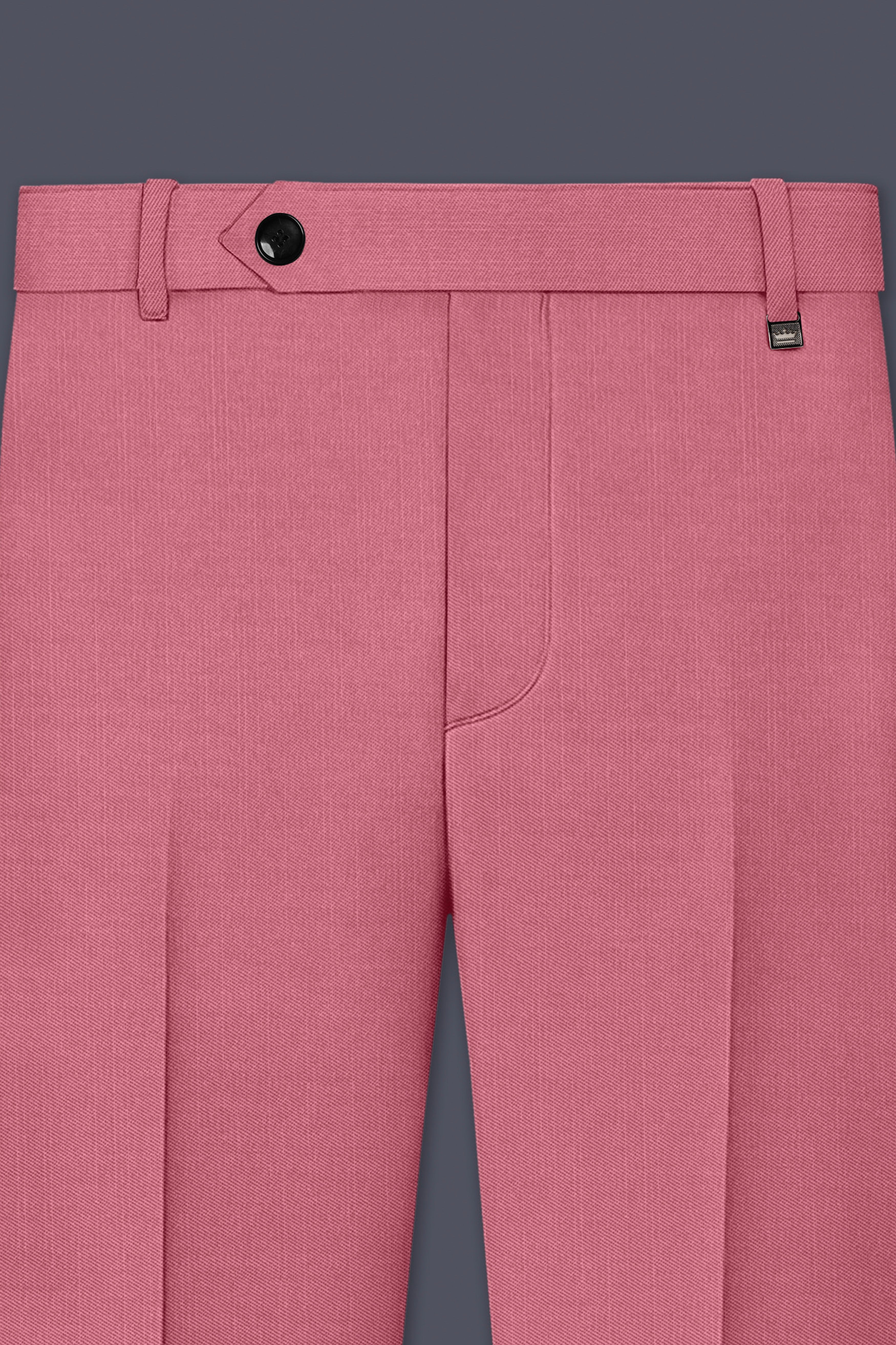 Soleil-Peach Wool Rich Slight Stretch Single Breasted Suit