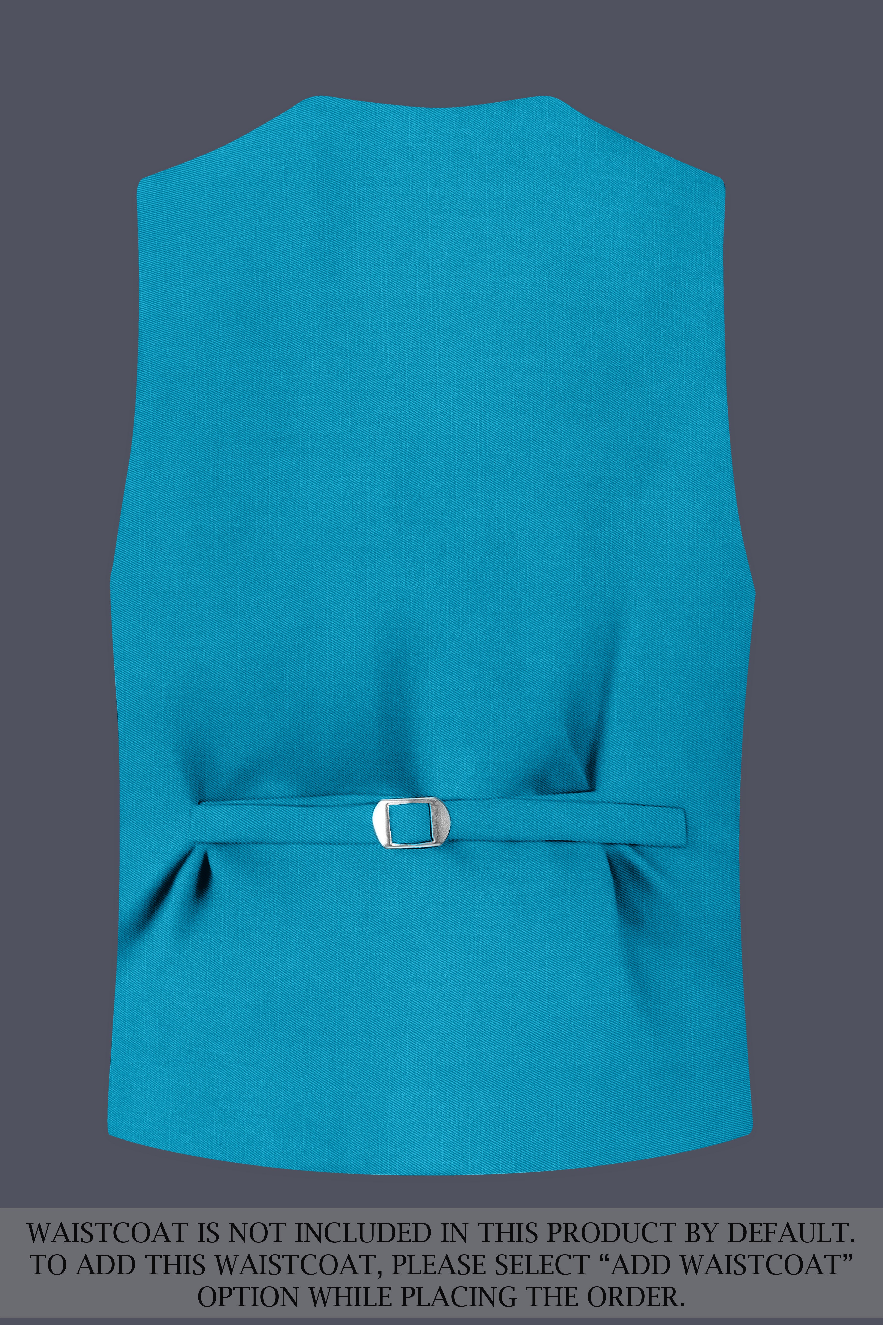 Atlantic-Bondi Blue Wool Rich Slight Stretch Double Breasted Suit