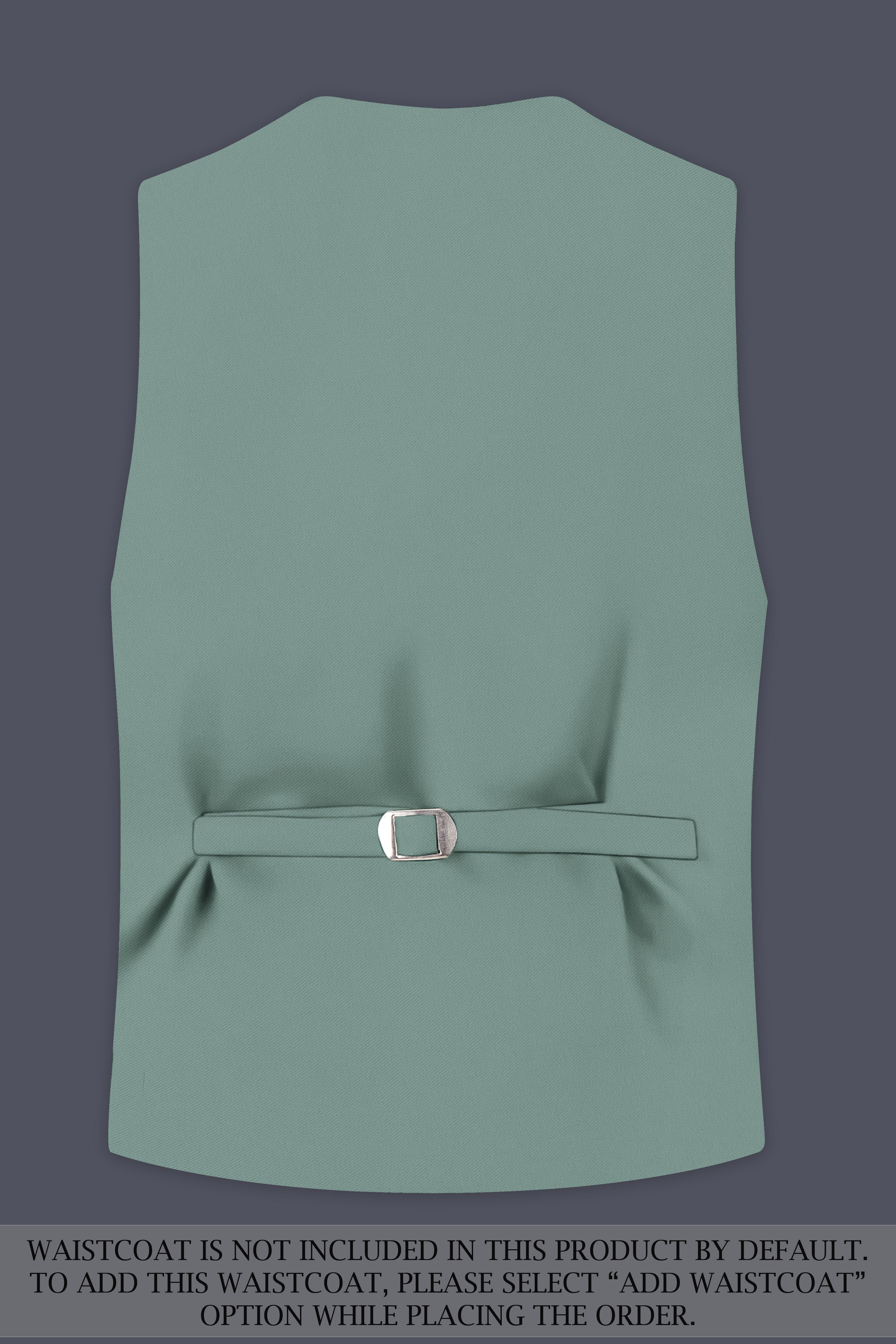 Verde-Korean Spanish Green 4-Way Stretch Wrinkle-Free Wool Rich Single Breasted Suit