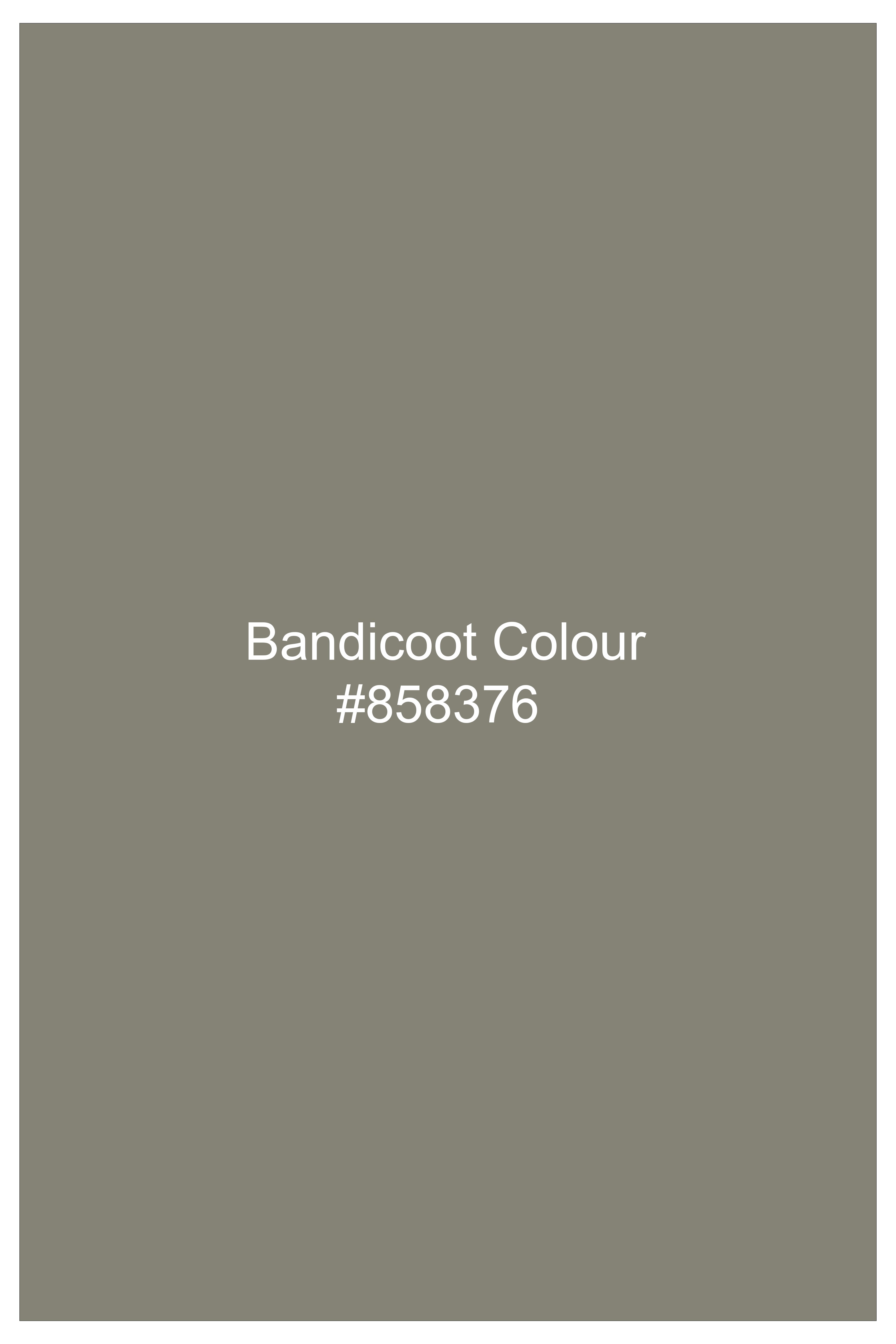 Viridian-Bandicoot Green Wool Rich Slight Stretch Single Breasted Suit