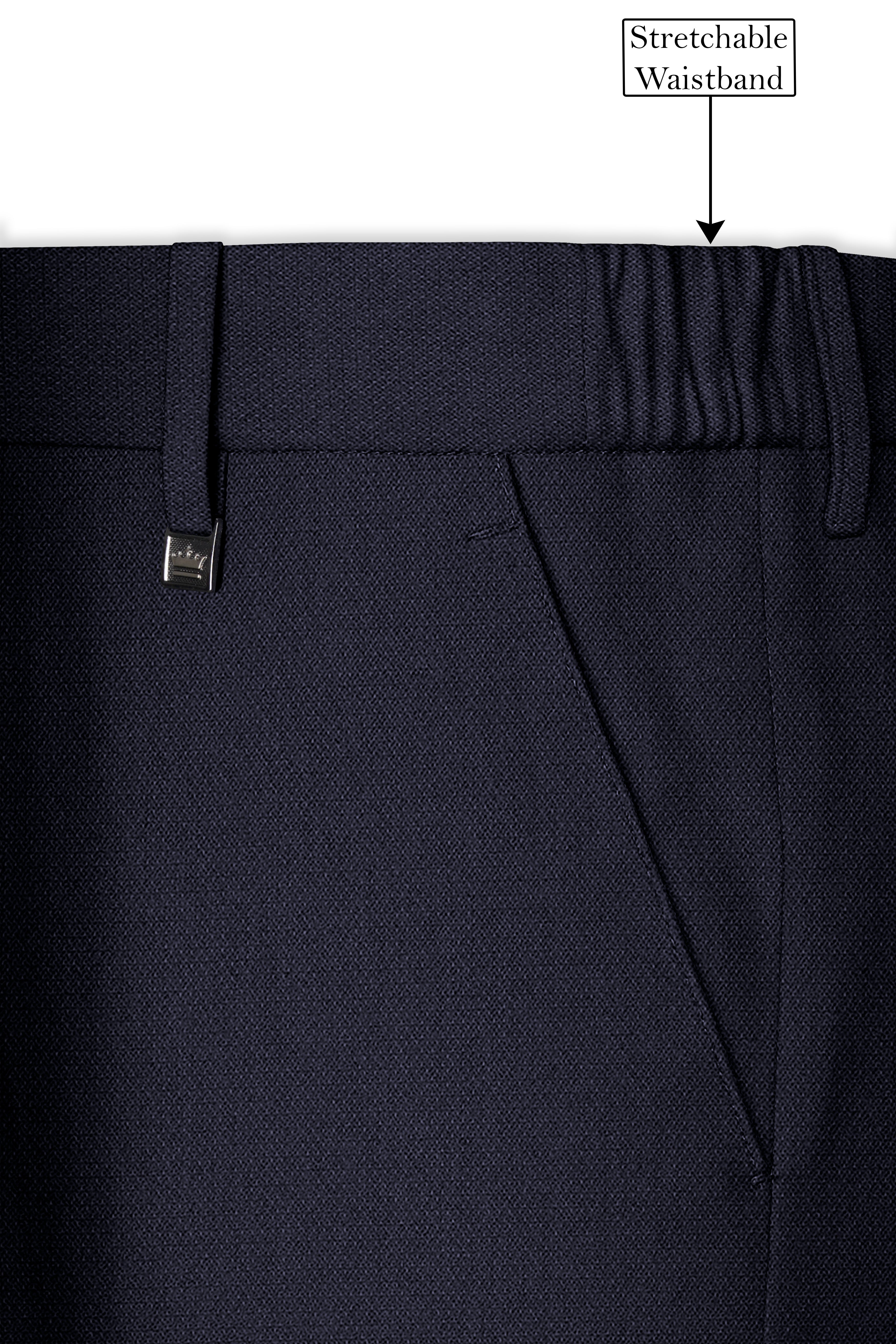 Vesper-Bastille Purple Diamond Textured Wool Rich Slight Stretch Single Breasted Suit