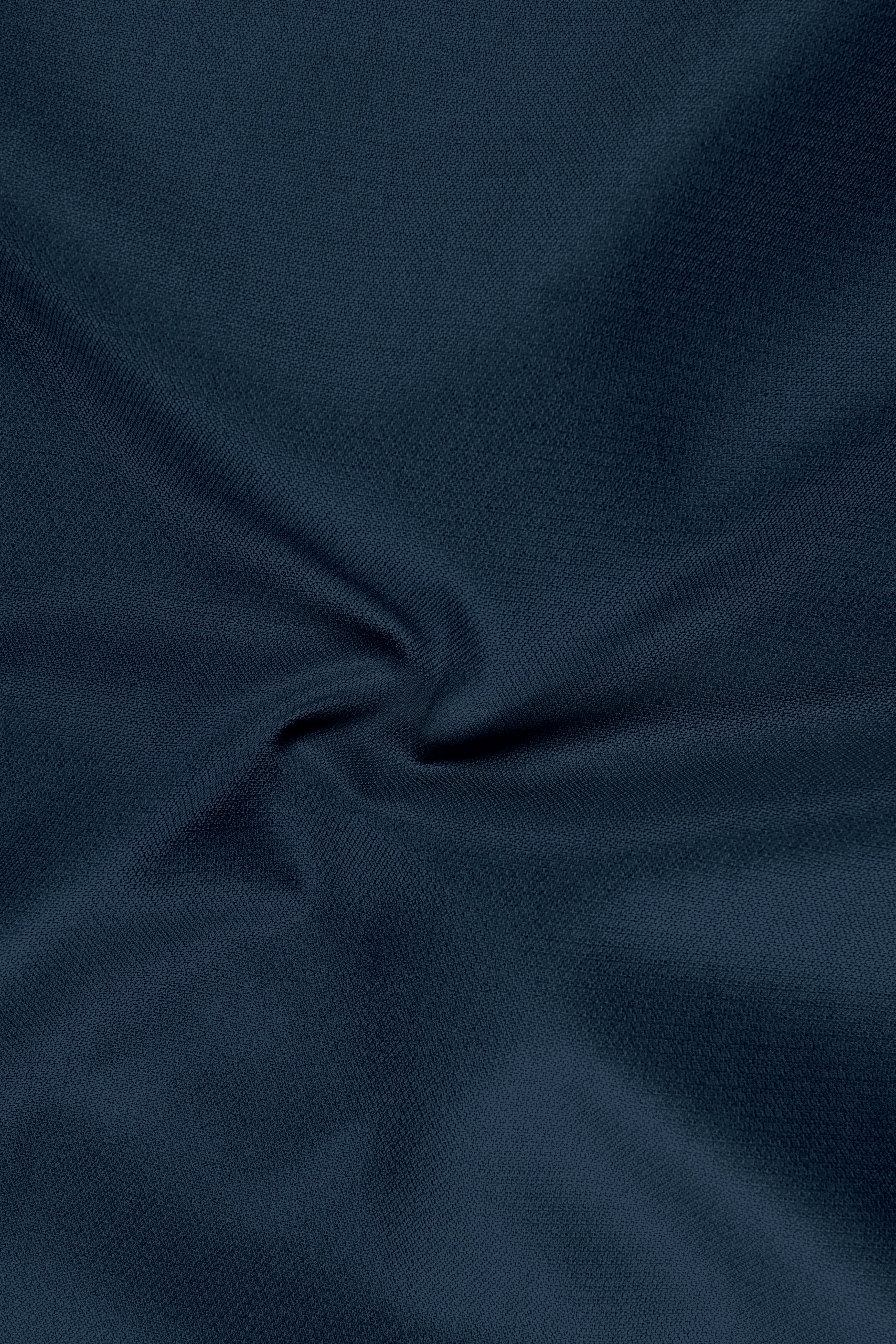 Noctis-Cinder Blue Diamond Textured Wool Rich Slight Stretch Double Breasted Suit