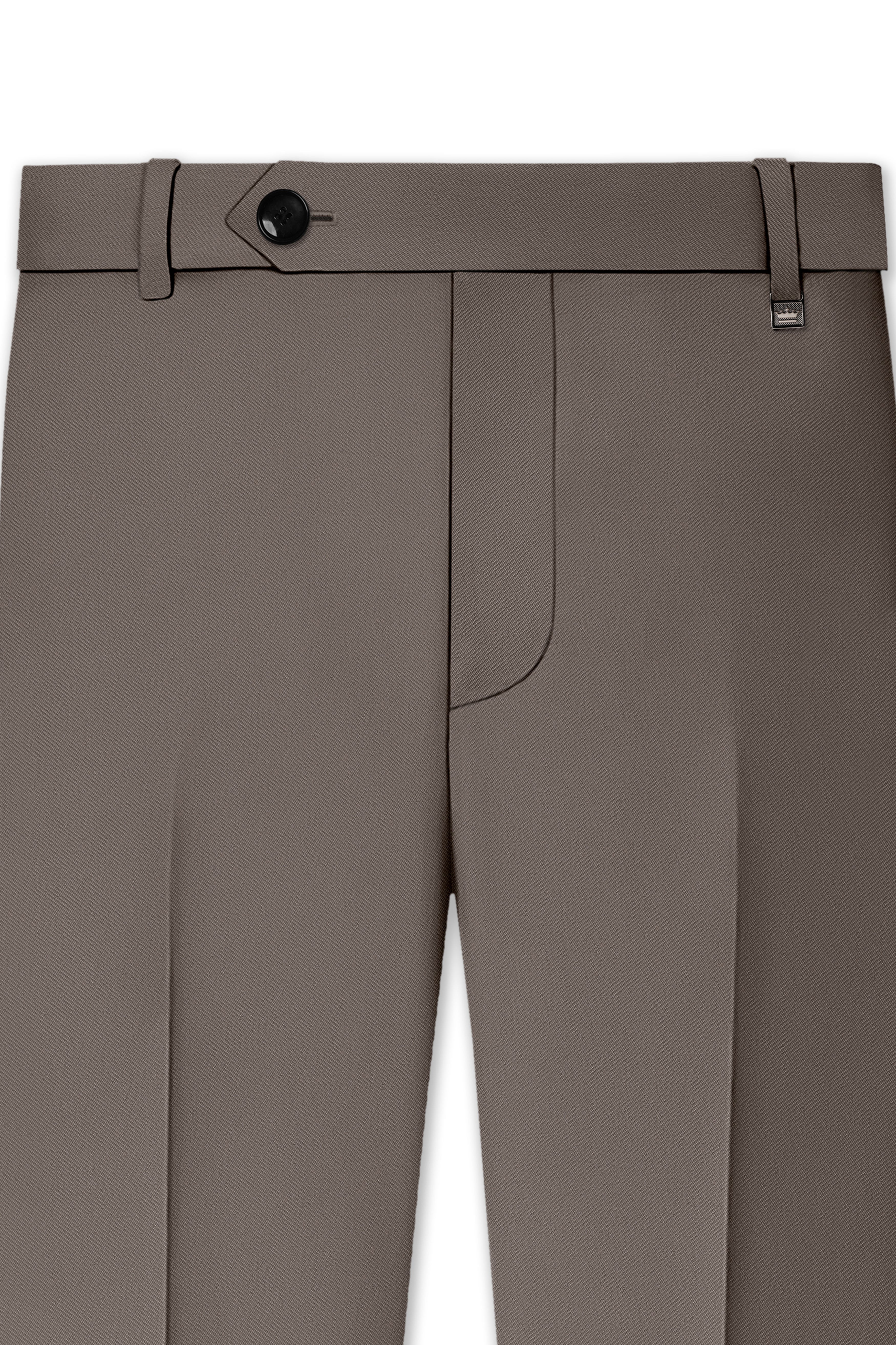 Monarch-Korean Flint Brown 4-Way Stretch Wrinkle-Free Wool Rich Single Breasted Suit