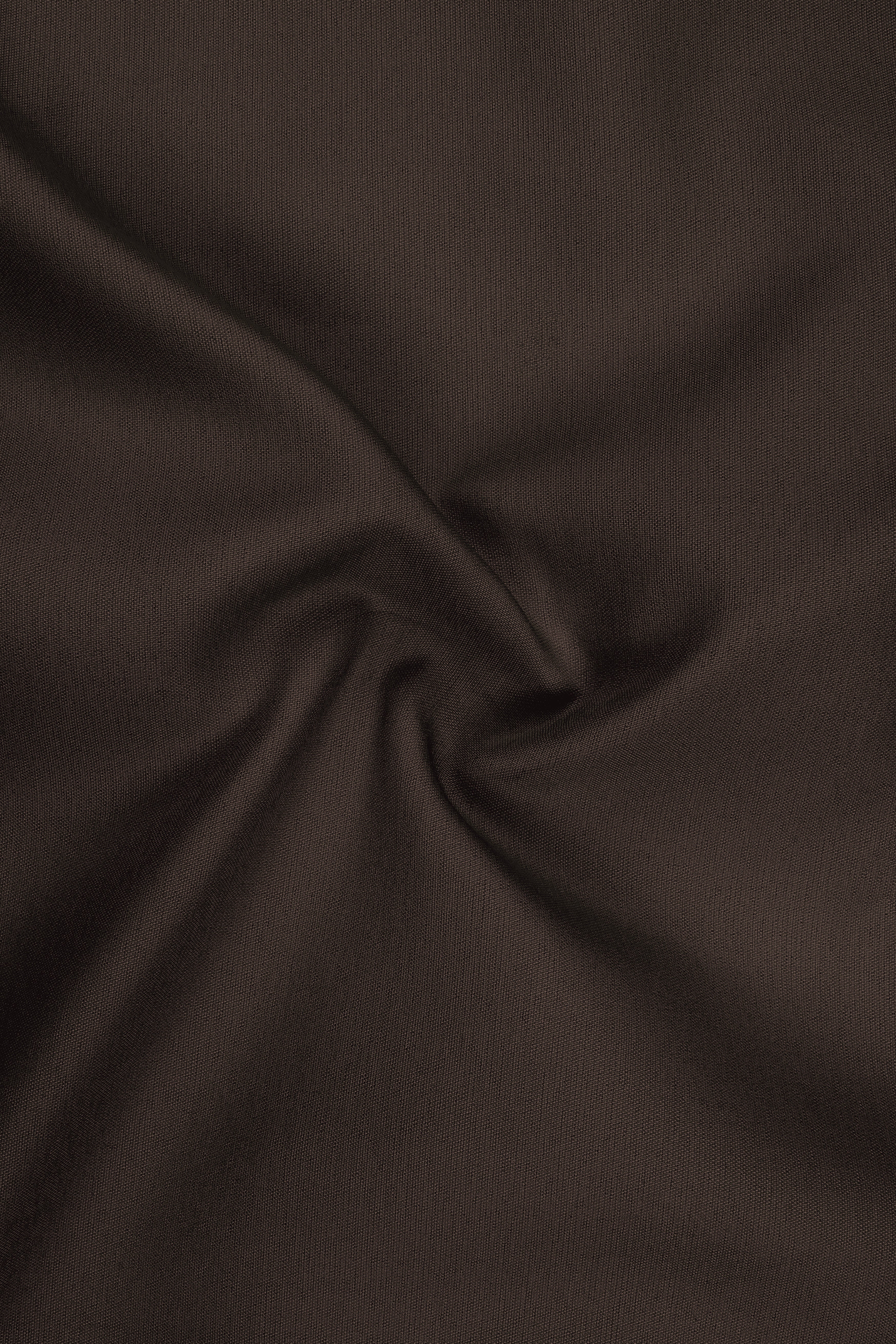 Serein-Korean Taupe Brown 4-Way Stretch Wrinkle-Free Wool Rich Double Breasted Suit