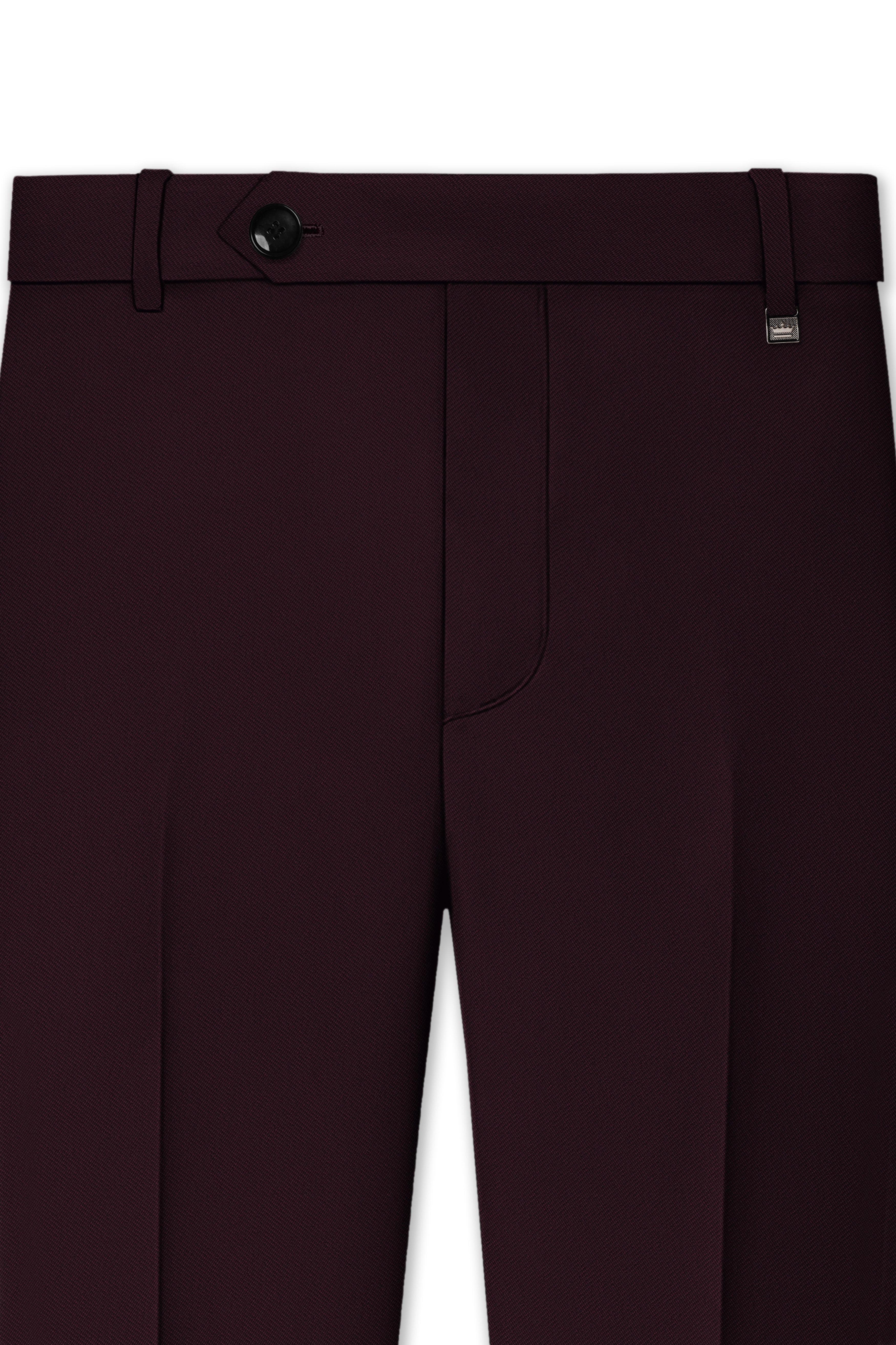 Imperio-korean Eclipse Purple 4-Way Stretch Wrinkle-Free Wool Rich Double Breasted Suit