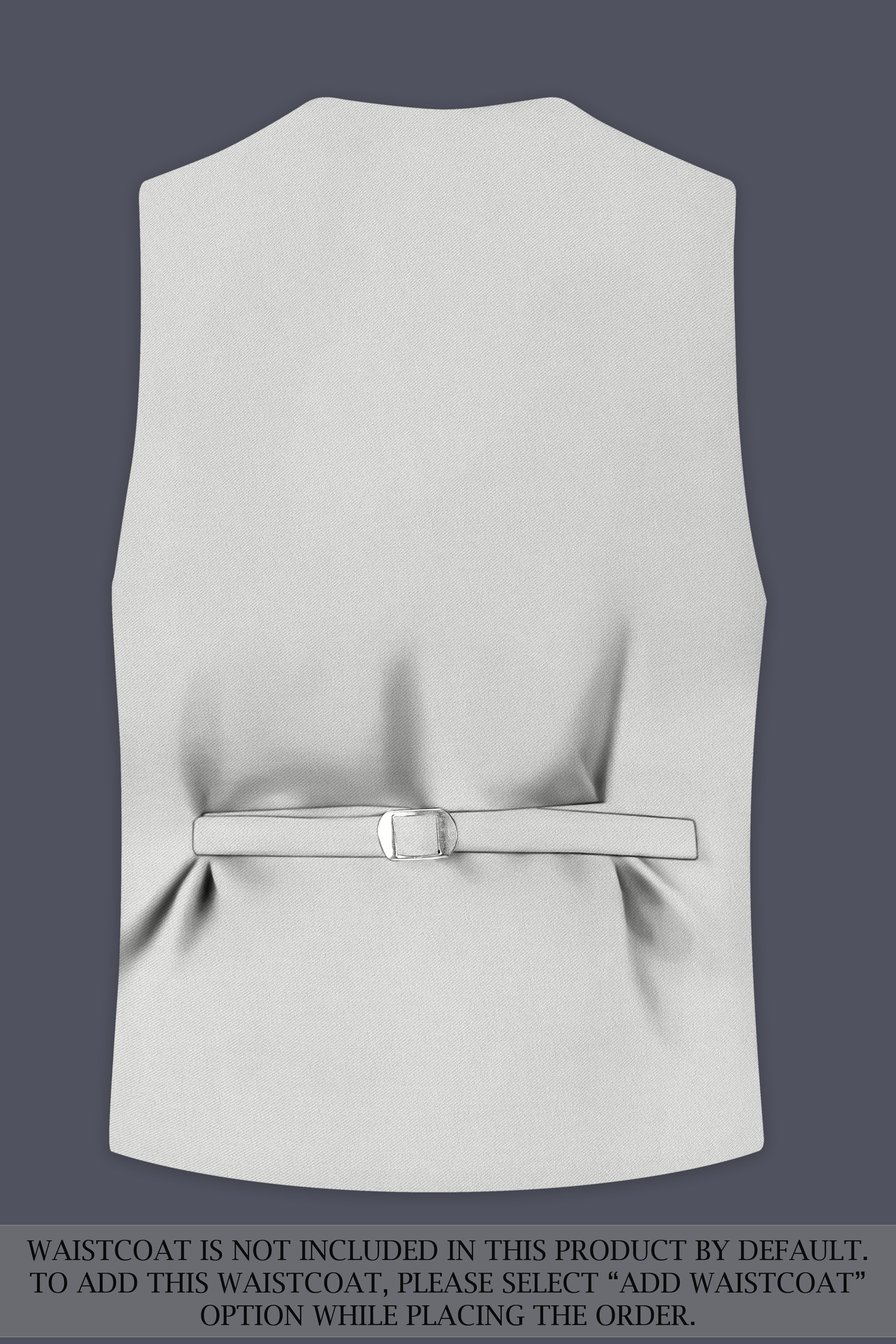 Axiom-Korean Nickel Gray 4-Way Stretch Wrinkle-Free Wool Rich Double Breasted Suit