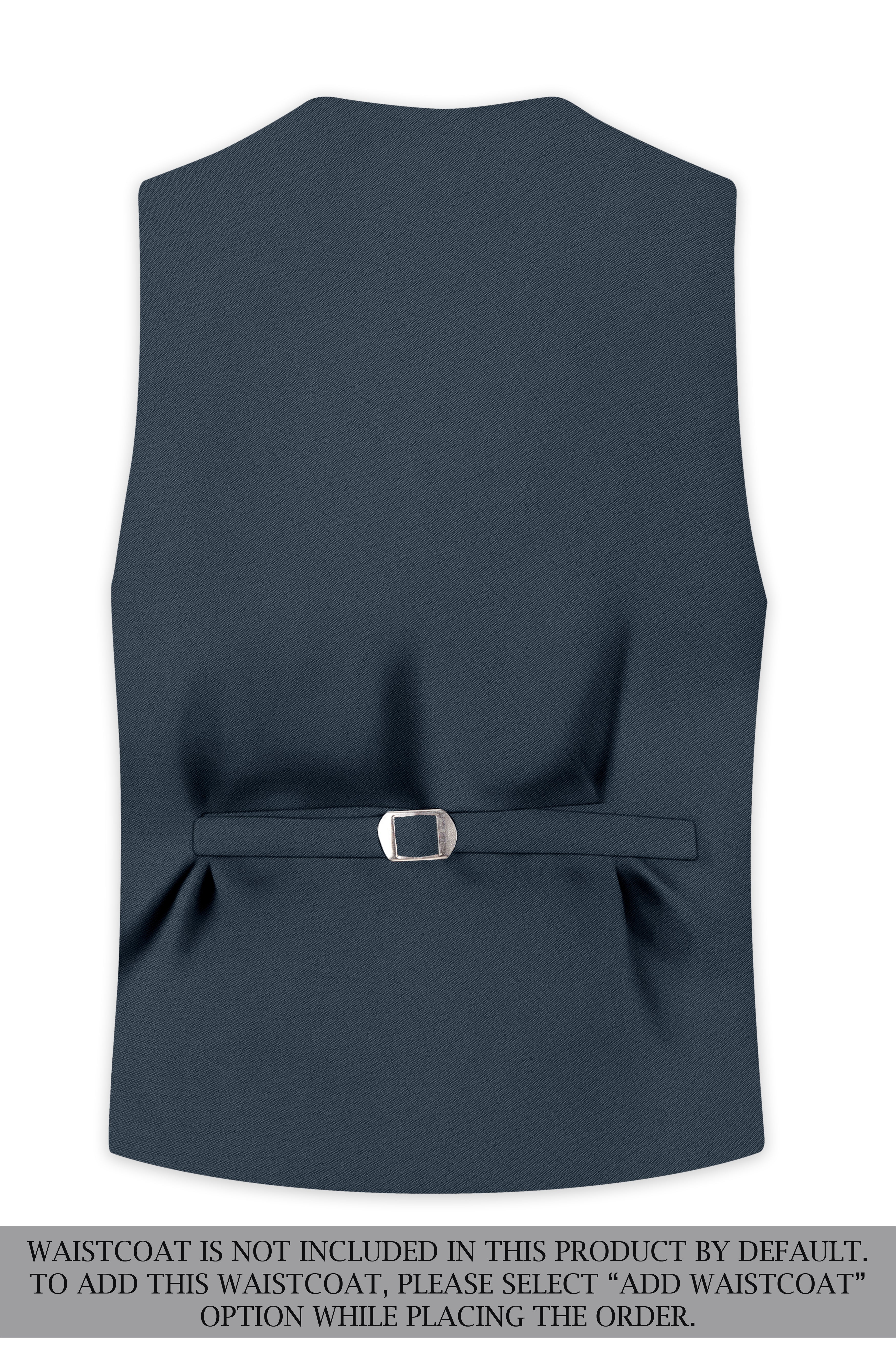 Titan-Shark Gray Wool Rich Slight Stretch Single Breasted Suit