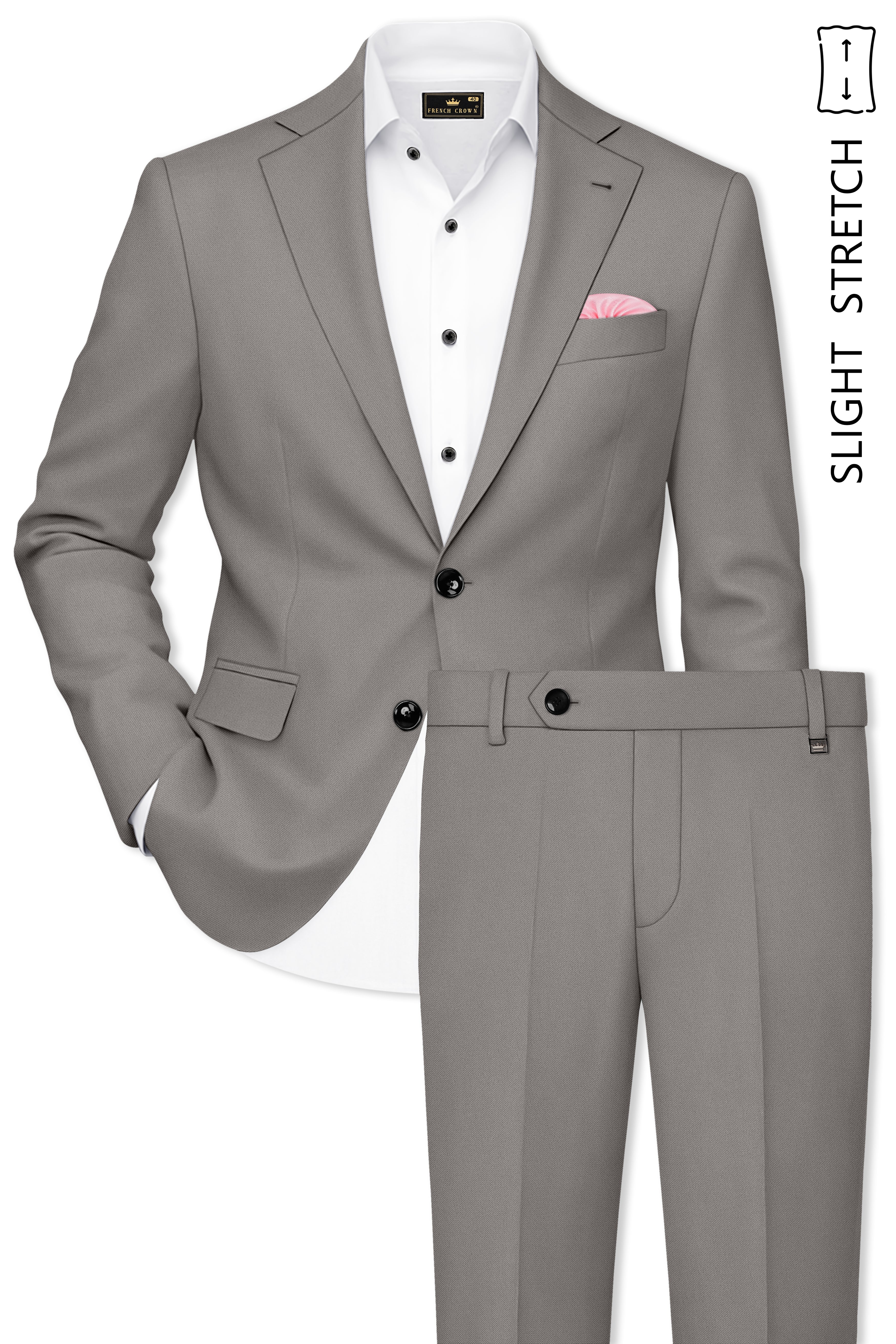 Prestige-Venus Wool Rich Slight Stretch Single Breasted Suit