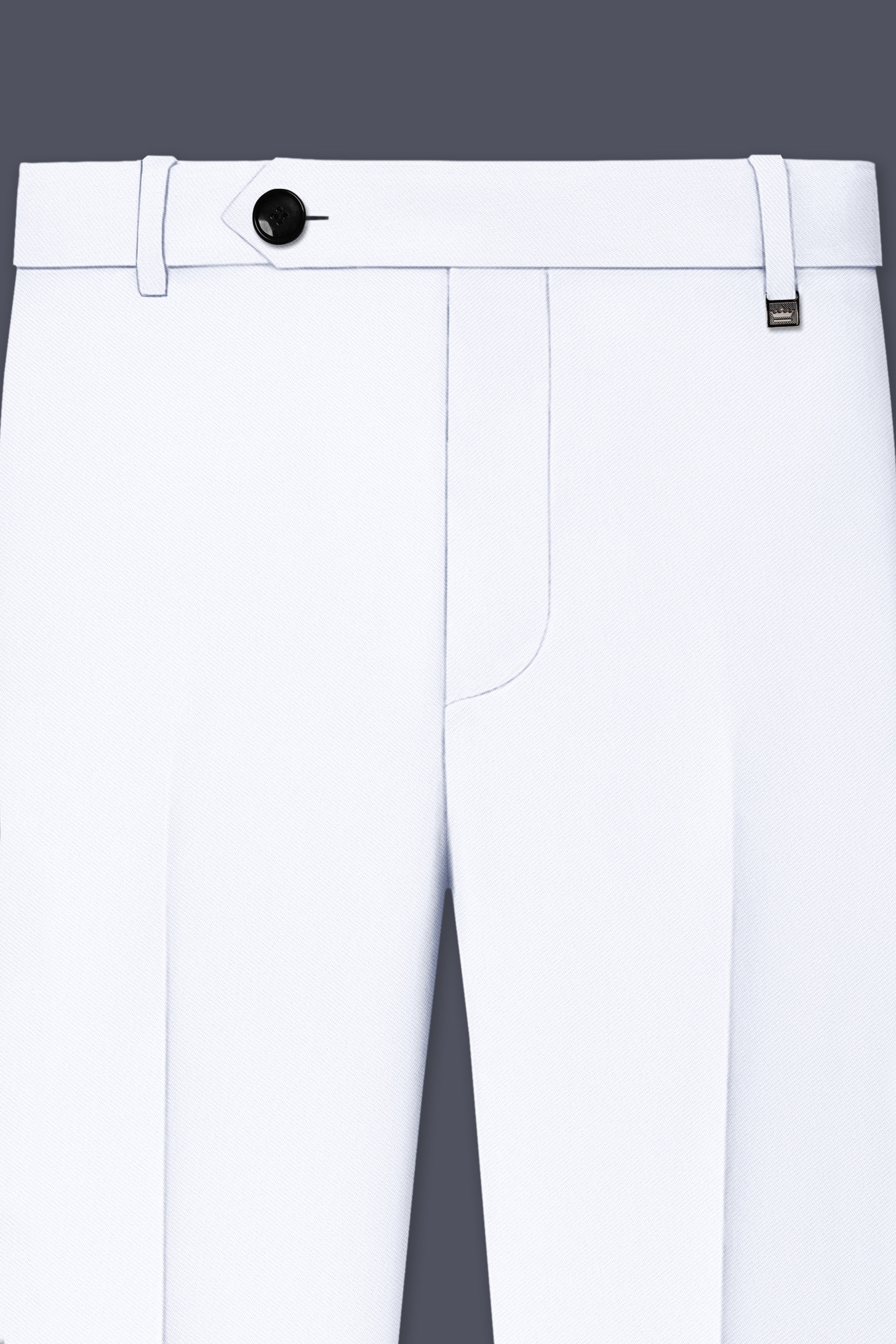 Ivory-Bright White Wool Rich Slight Stretch Double Breasted Suit