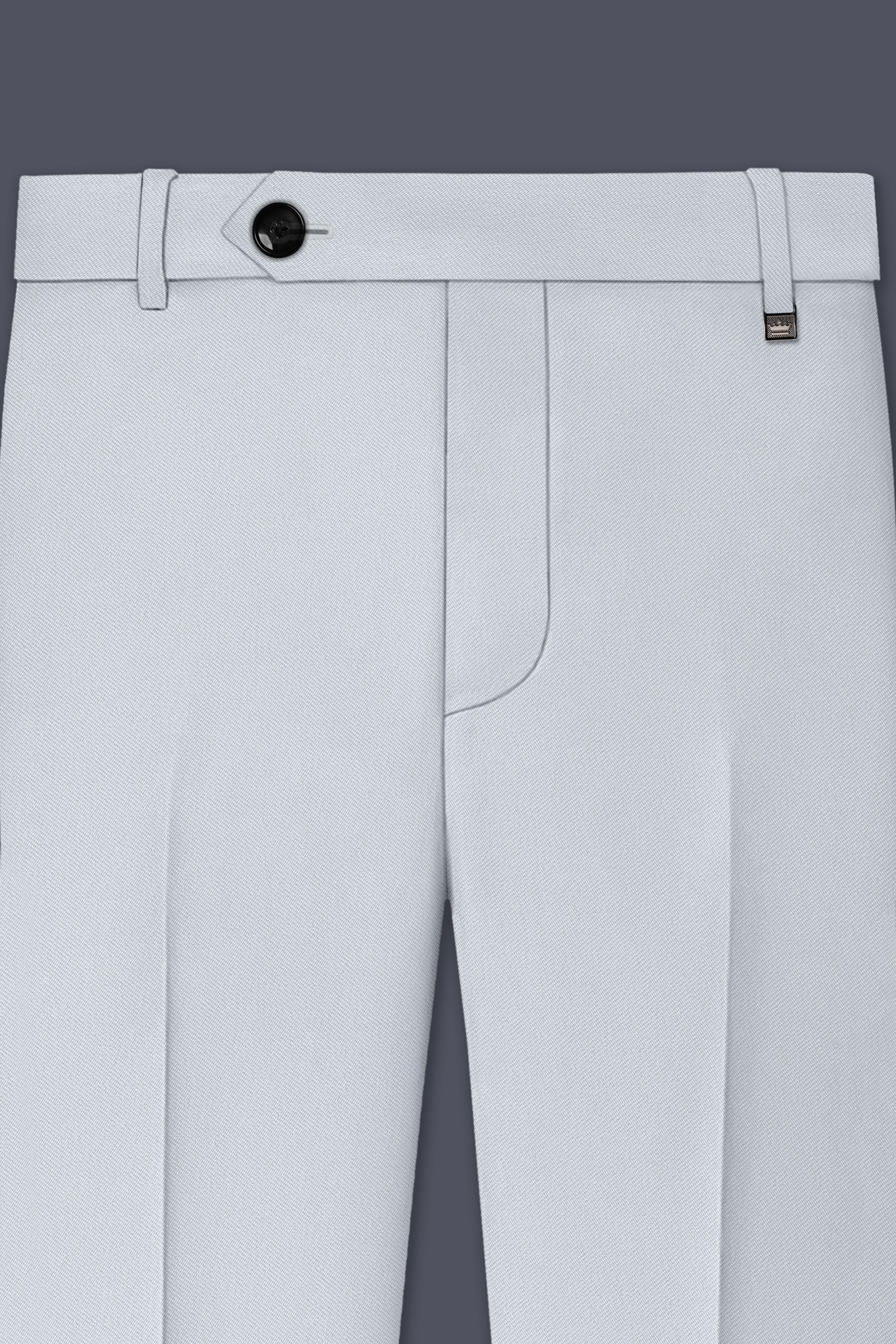 Slate-Mystic Gray Wool Rich Slight Stretch Double Breasted Suit