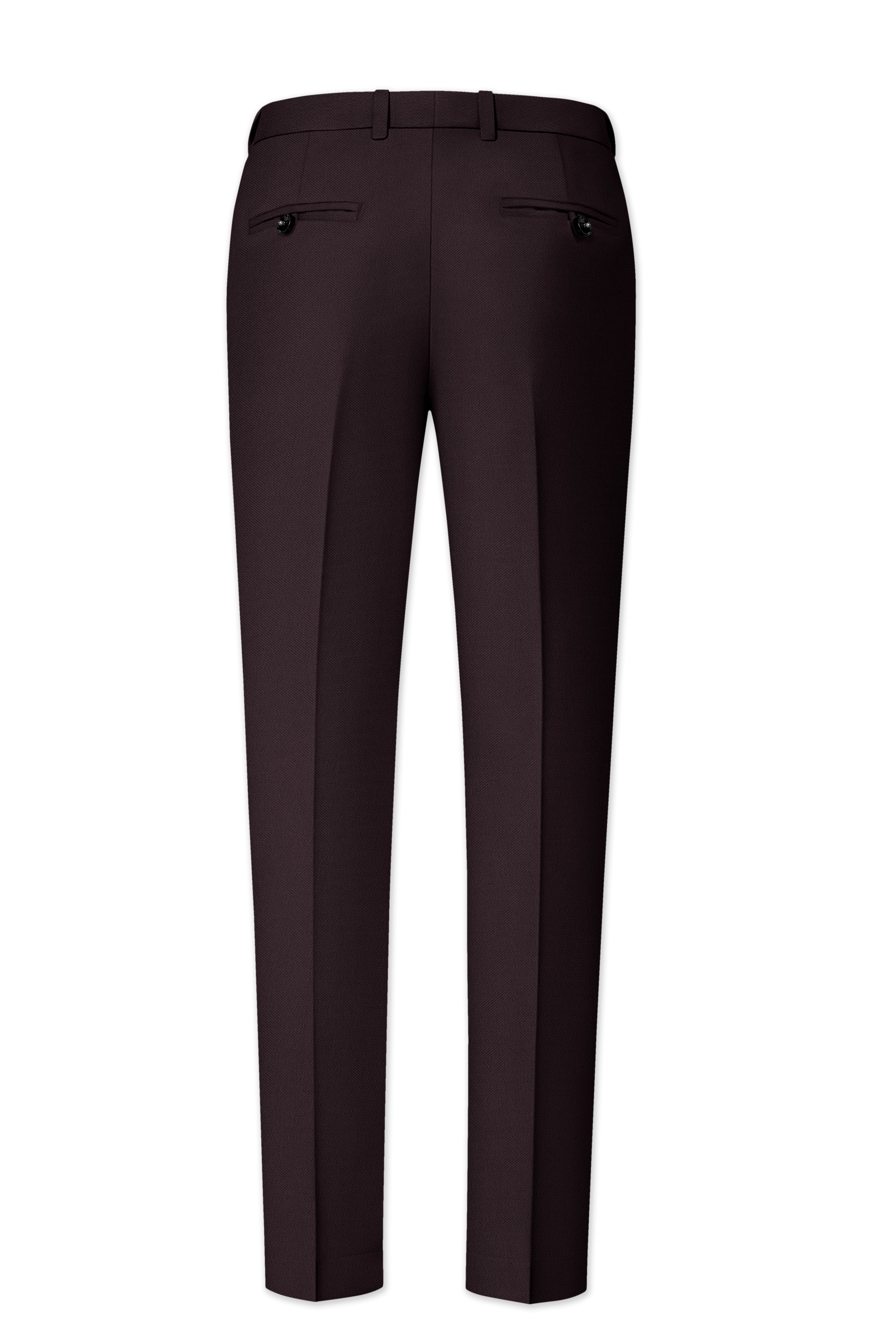 Bristol-Eclipse Brown Wool Rich Slight Stretch Double Breasted Suit