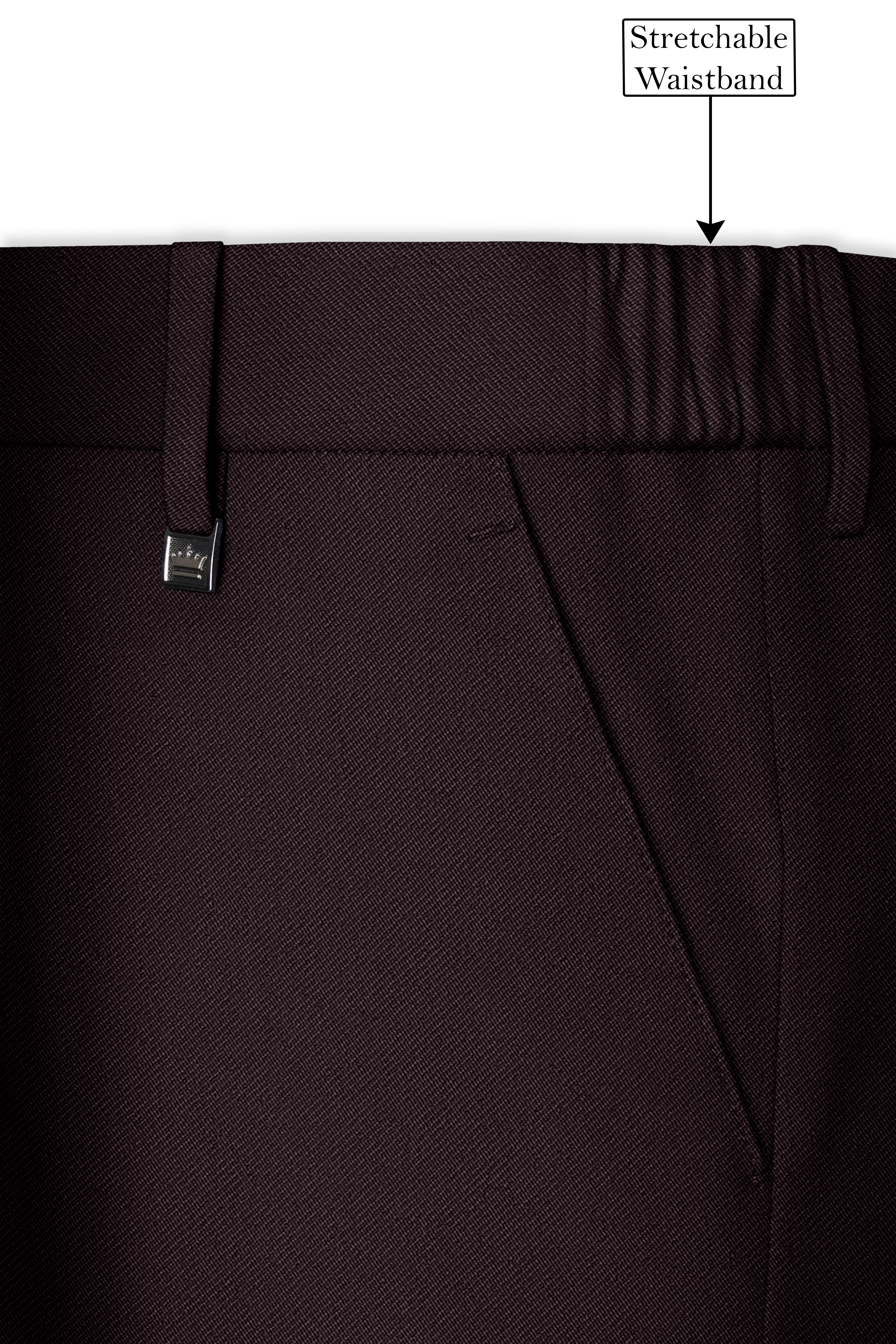 Bristol-Eclipse Brown Wool Rich Slight Stretch Double Breasted Suit