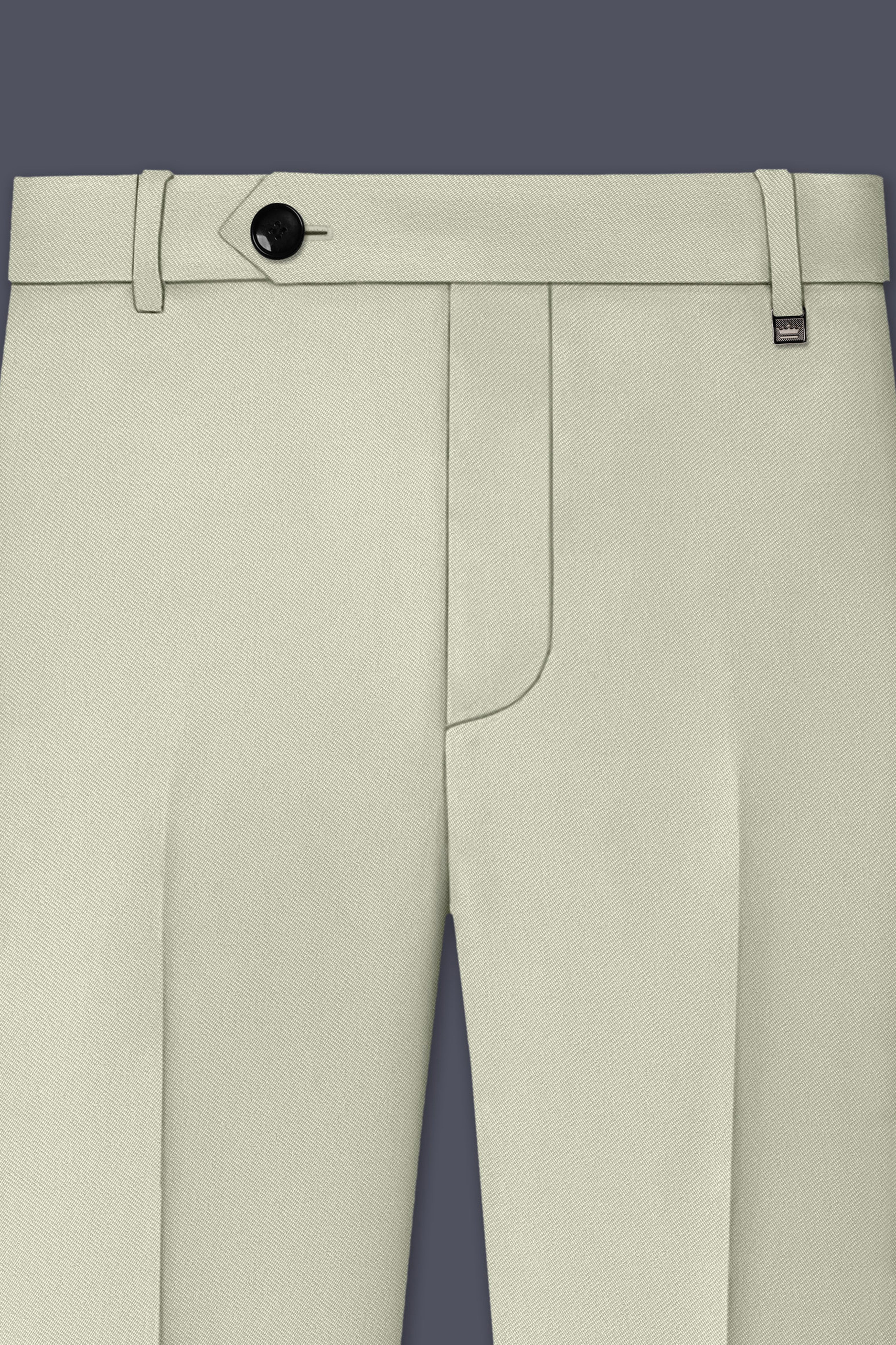 Verde-Tana Green Wool Rich Slight Stretch Double Breasted Suit
