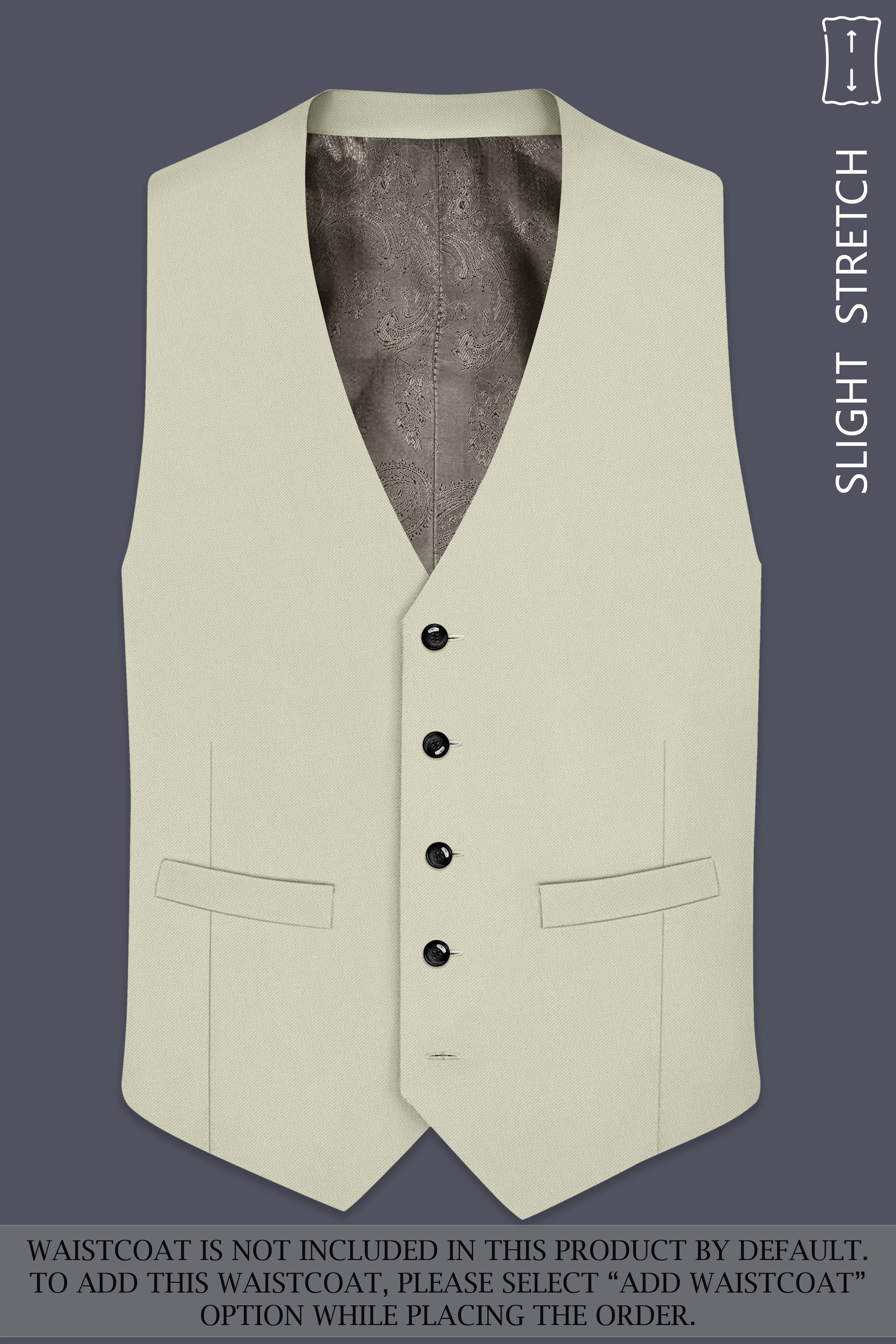 Verde-Tana Green Wool Rich Slight Stretch Double Breasted Suit