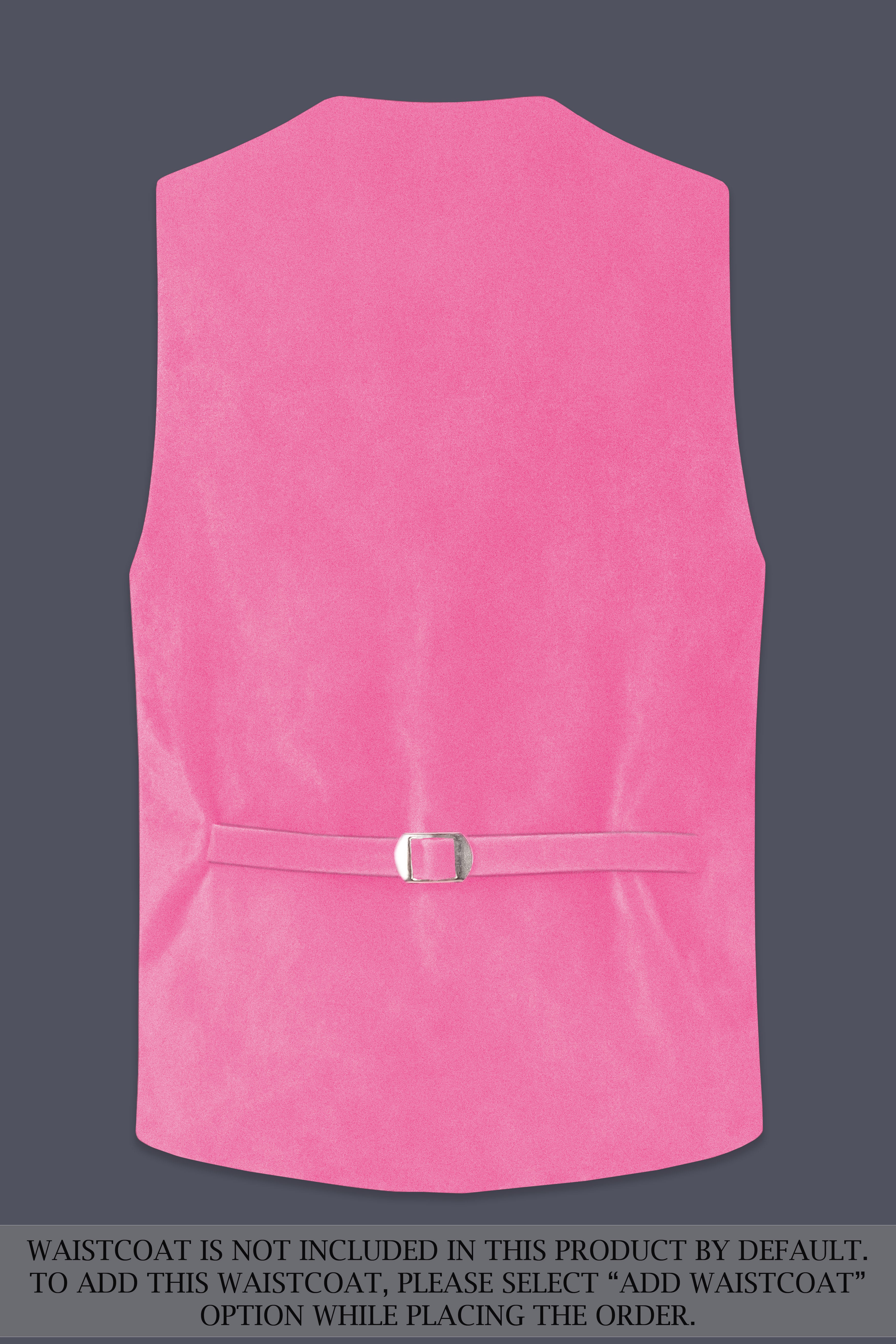 Veloura-Carissma Pink Velvet Peak Lapel Tuxedo Suit