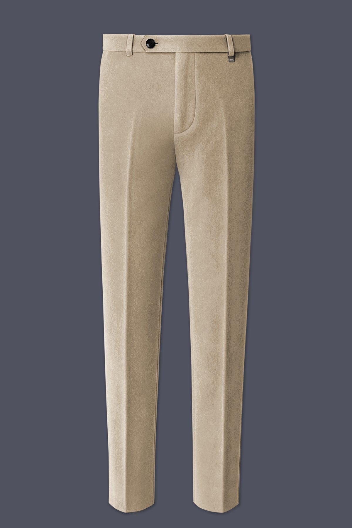 Lustre-Napa Cream Velvet Peak Lapel Tuxedo Suit