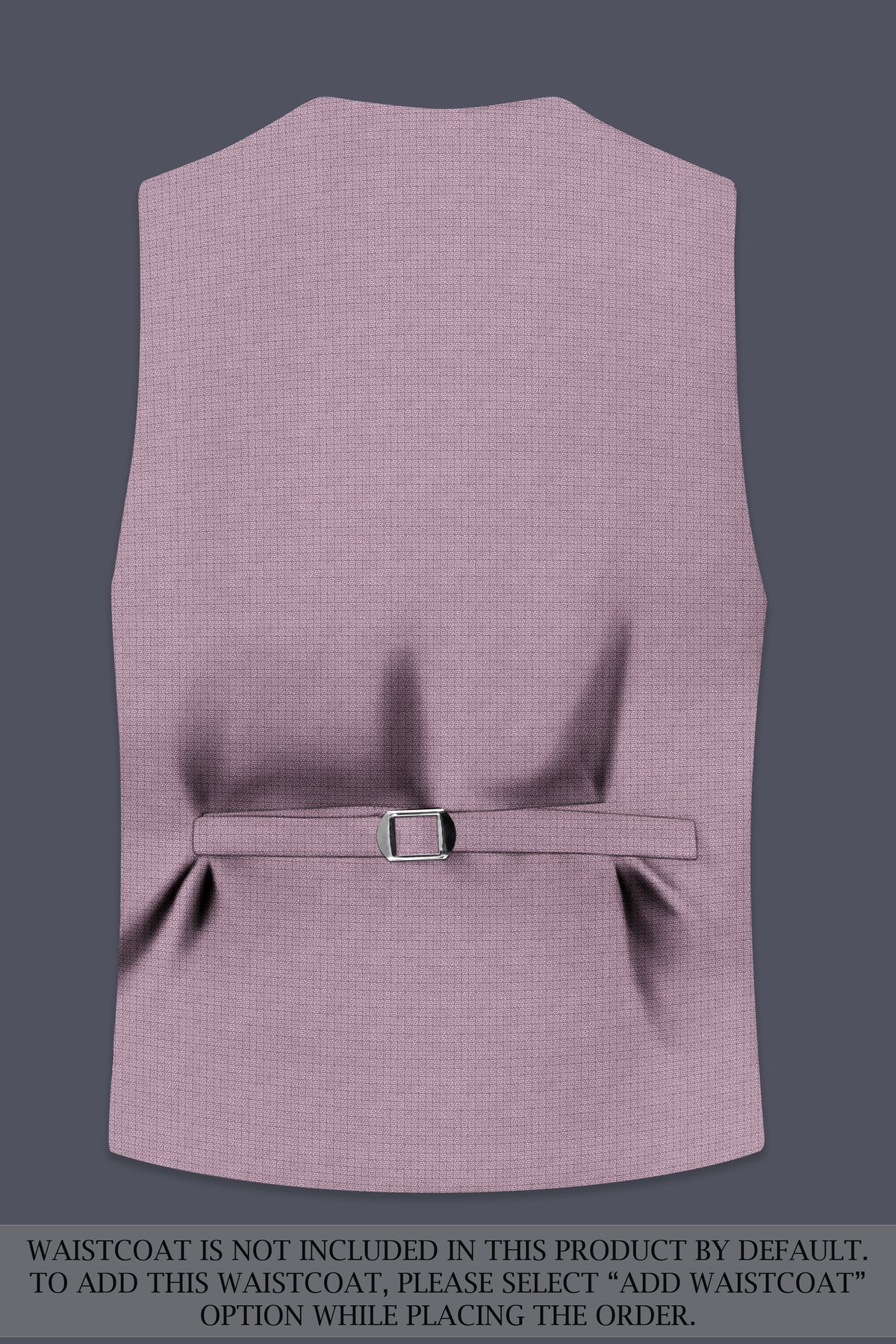 Regalia-Mountbatten Pink Diamond Textured Wool Rich Slight Stretch Single Breasted Suit