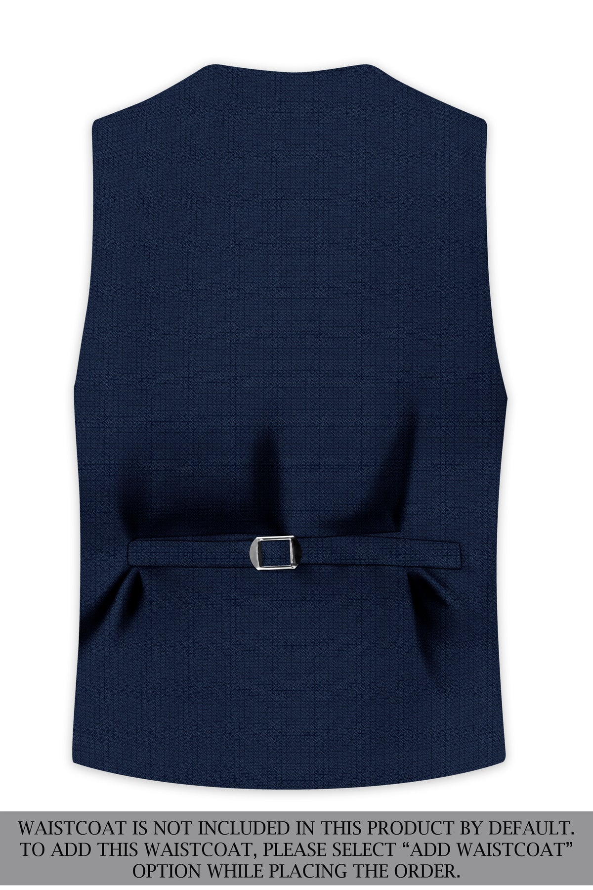 Regent-Ebony Blue Diamond Textured Wool Rich Slight Stretch Double Breasted Suit