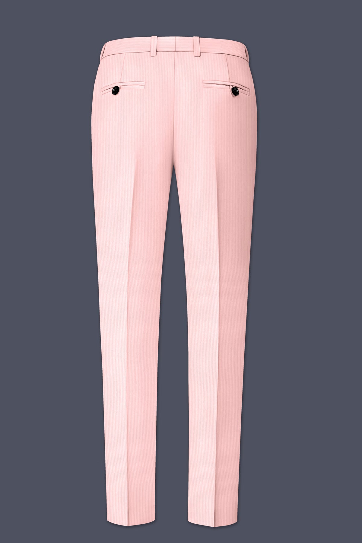 Elara-Cosmos Pink Diamond Textured Wool Rich Slight Stretch Single Breasted Suit