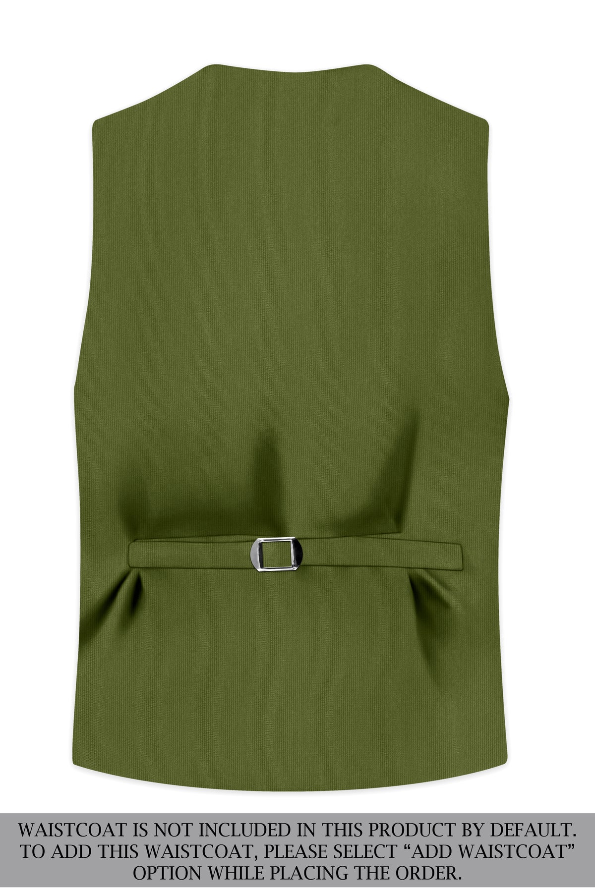 Hunter-Muddy Green Diamond Textured Wool Rich Slight Stretch Double Breasted Suit