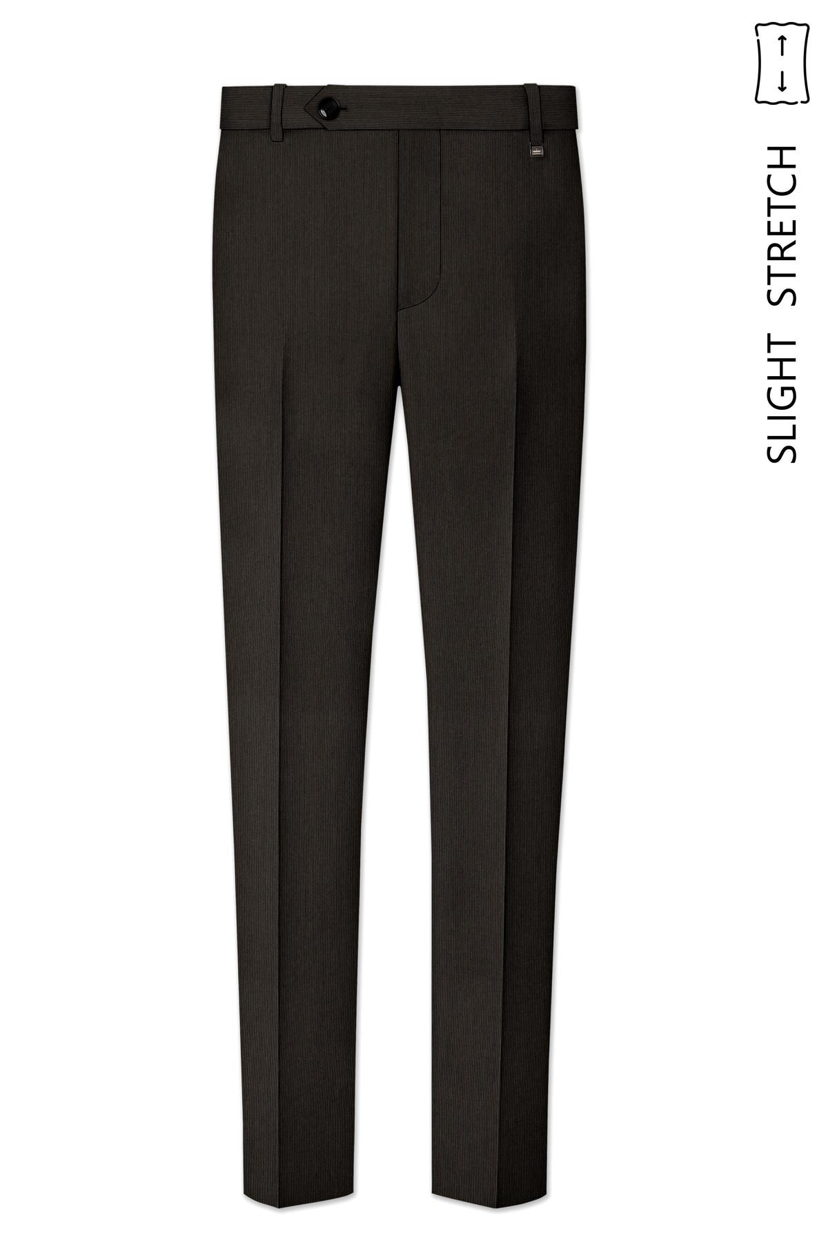 Grayson-Zeus Brown Diamond Textured Wool Rich Slight Stretch Double Breasted Suit