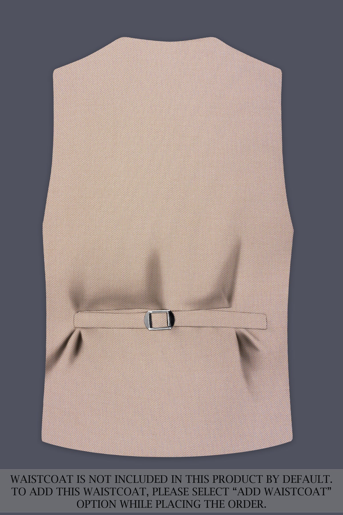 Terrano-Rodeo Brown Diamond Textured Wool Rich Slight Stretch Single Breasted Suit