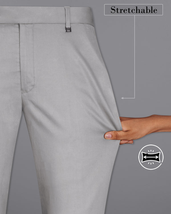 Martini Gray Stretchable Premium Cotton traveler Pant T2667-28, T2667-30, T2667-32, T2667-34, T2667-36, T2667-38, T2667-40, T2667-42, T2667-44