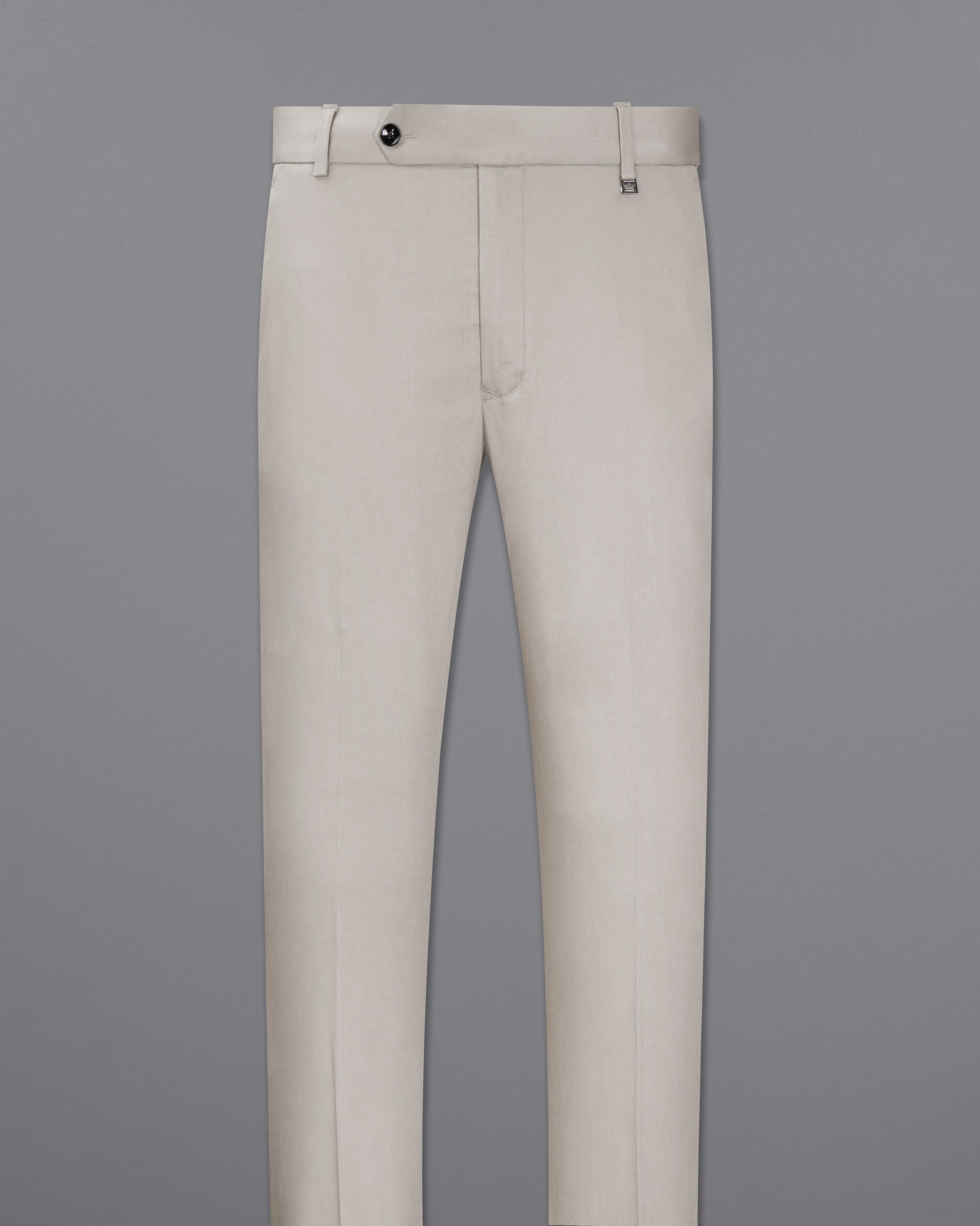 Sisal Light Gray Stretchable Premium Cotton traveler Pant T2677-28, T2677-30, T2677-32, T2677-34, T2677-36, T2677-38, T2677-40, T2677-42, T2677-44
