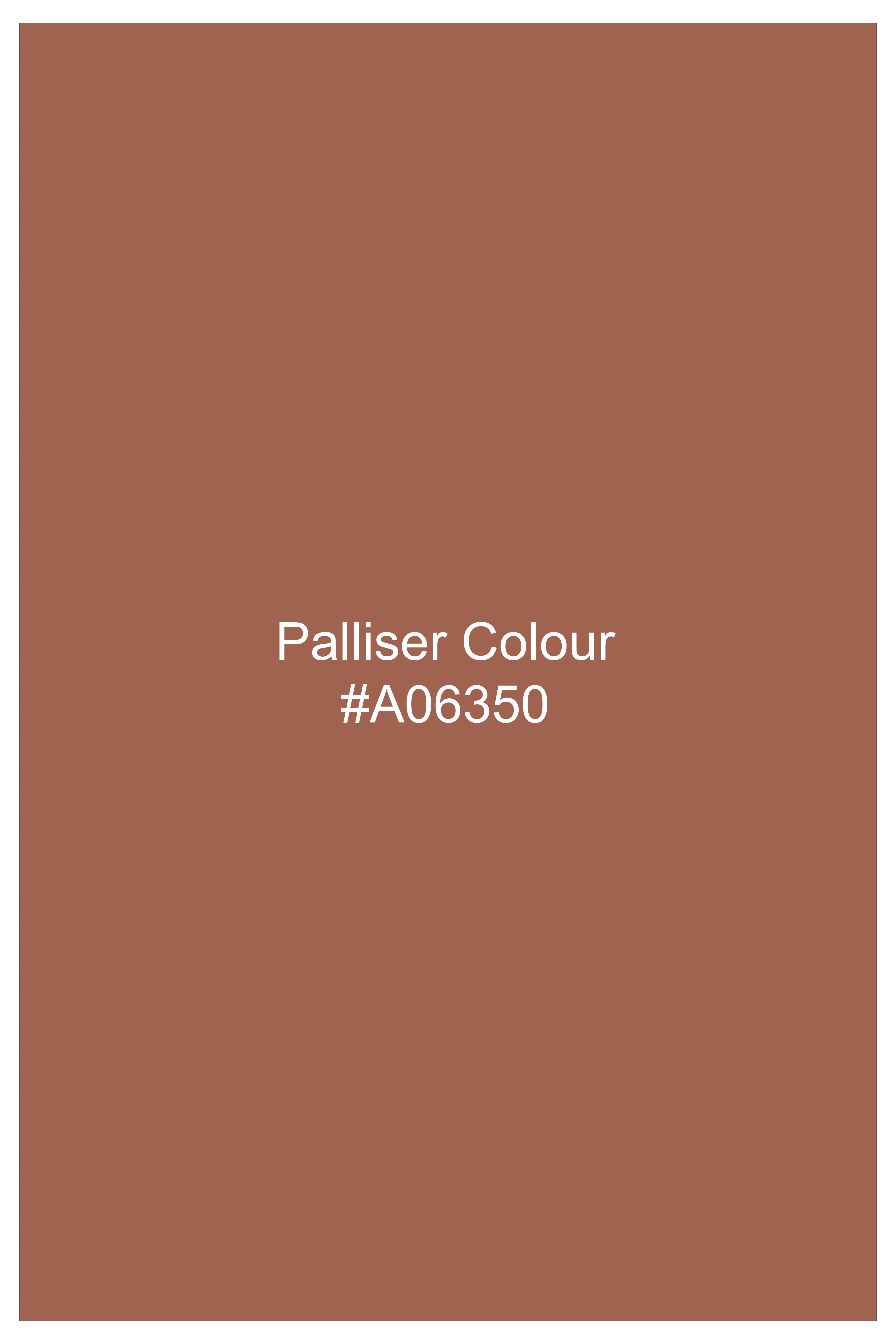 Palliser Brown Wool Rich Pant