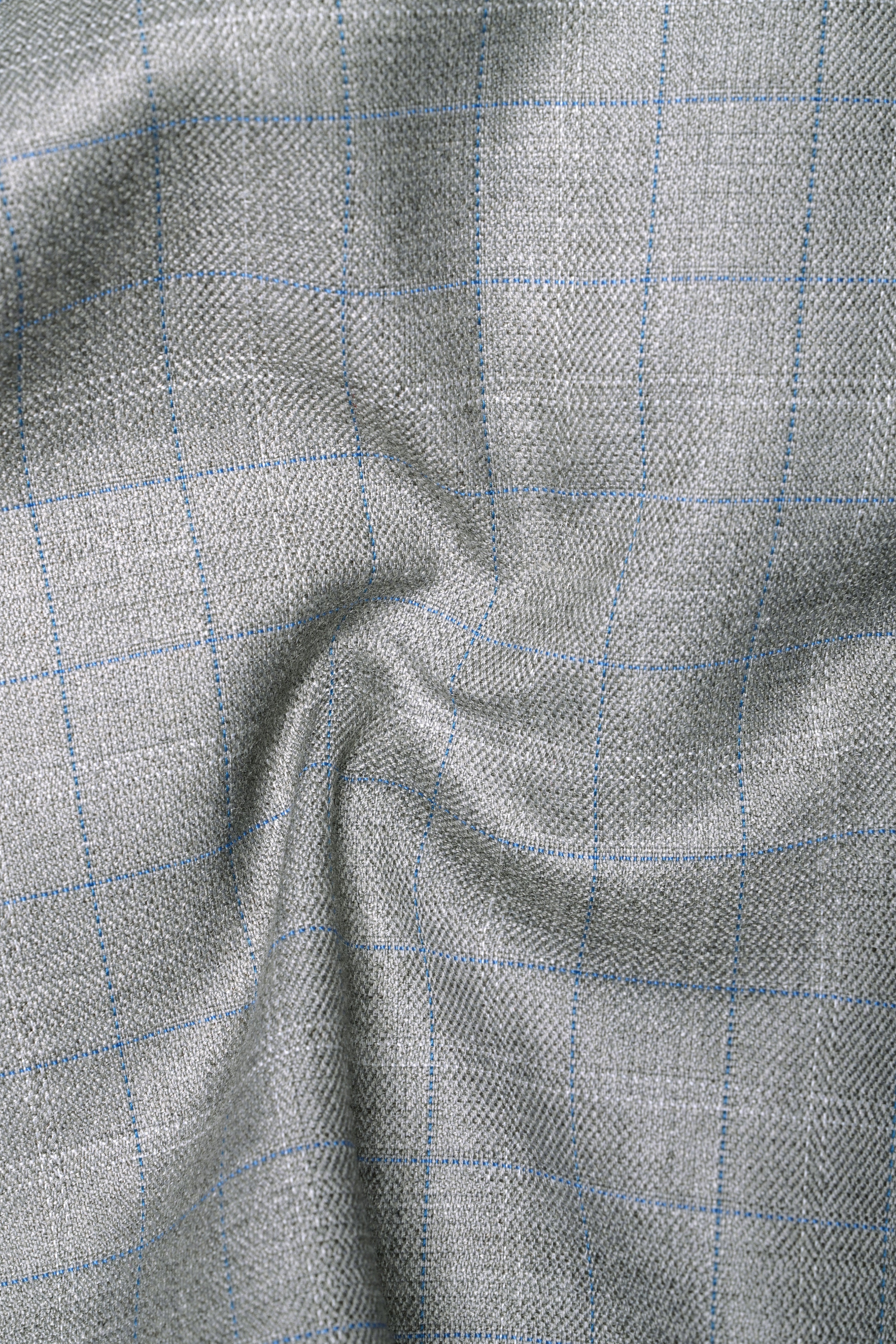 Pale Slate Plaid Woolrich Sports Pant