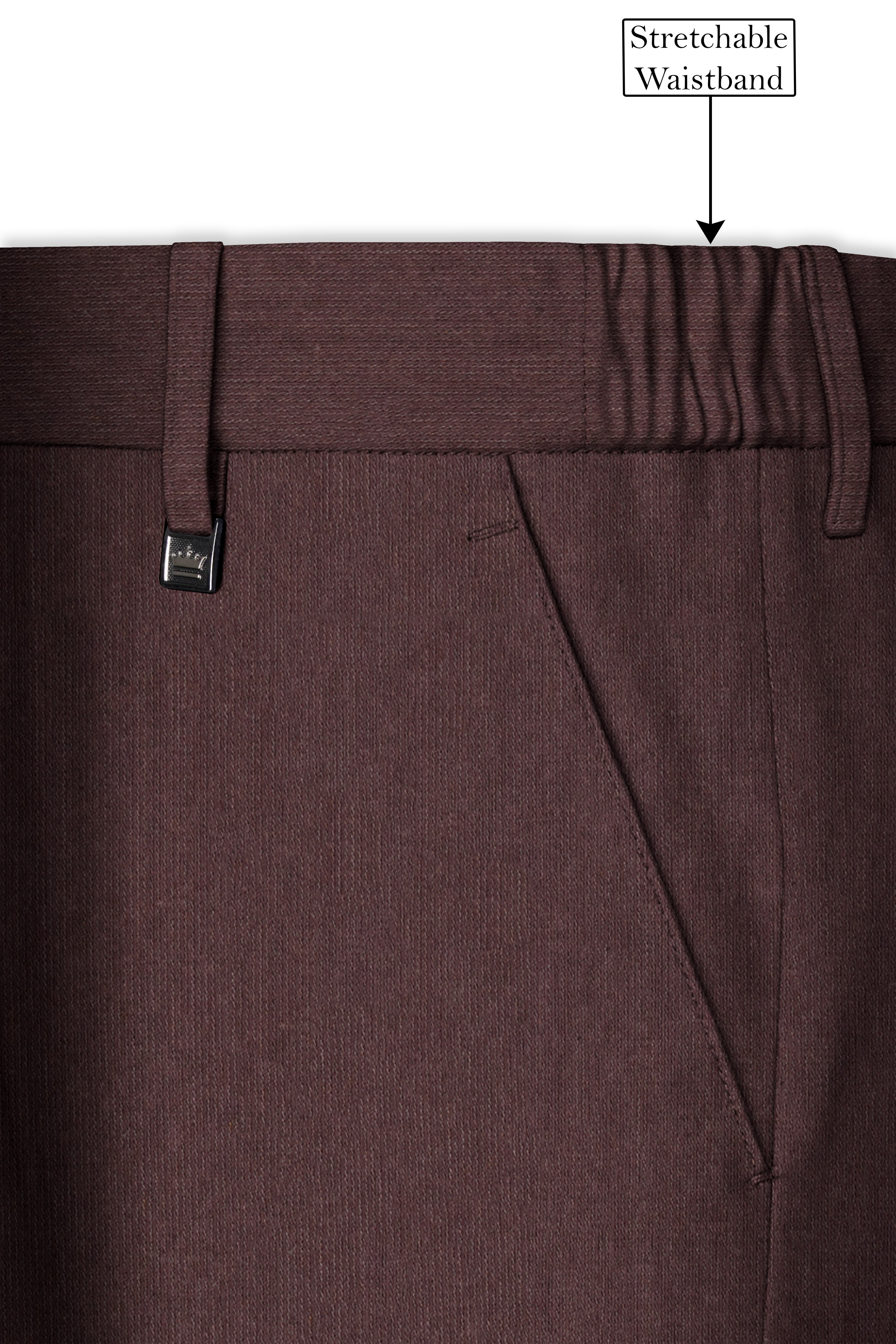 Russett Brown Plaid Pant