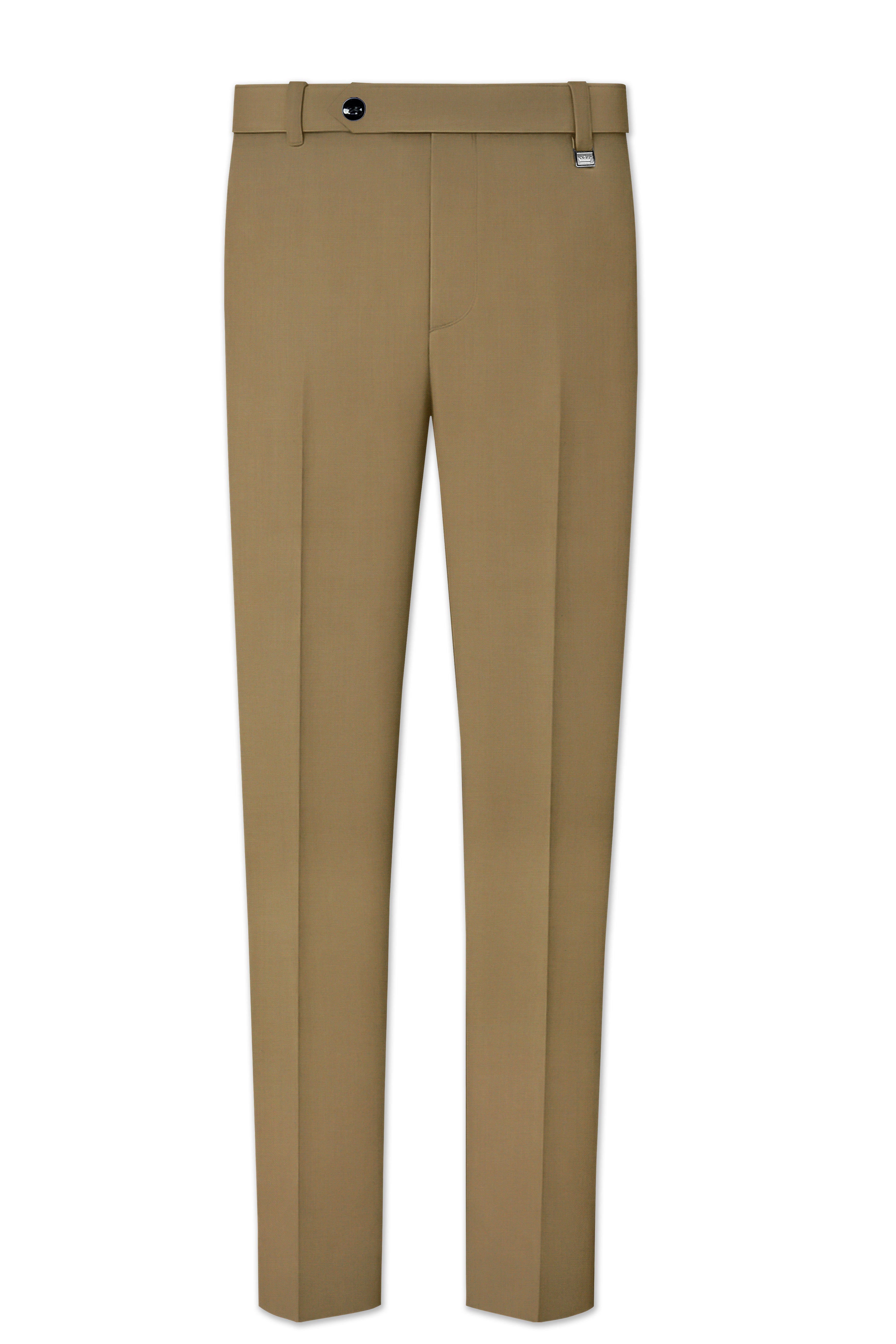 Shadow Brown Textured Pant